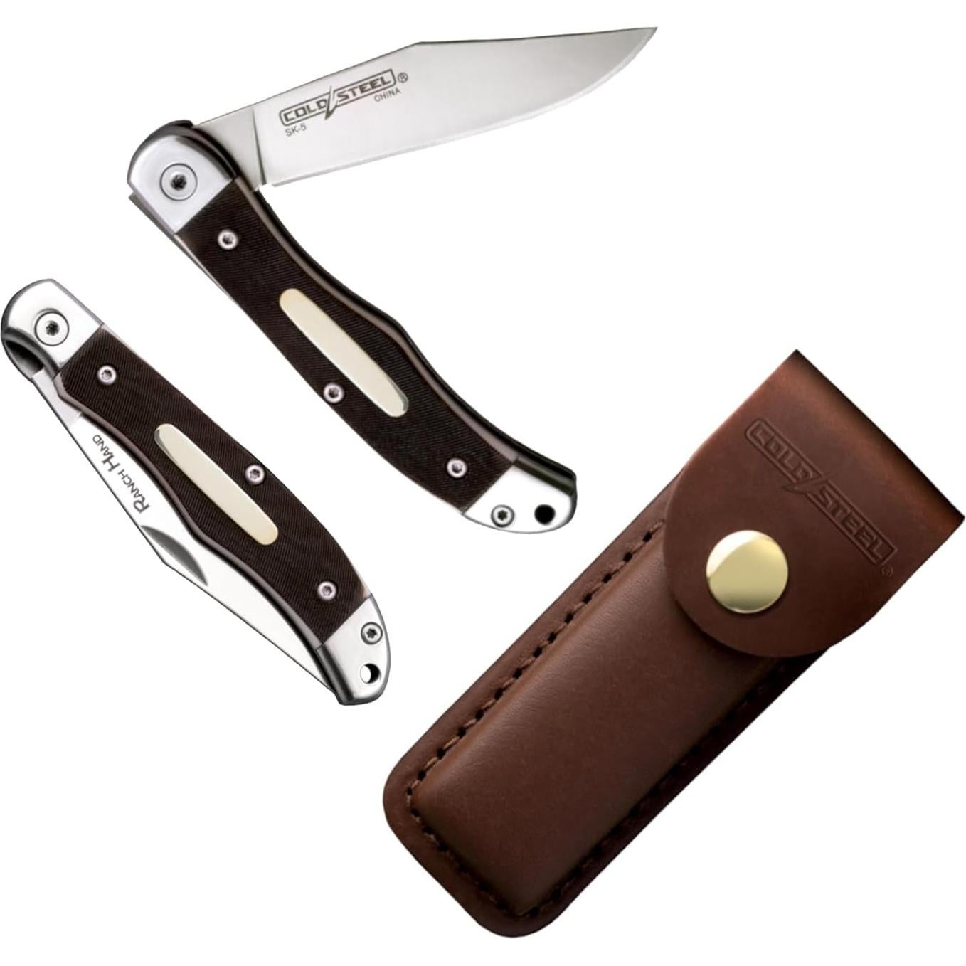 Cuchillo Plegable Cold Steel Ranch Hand 3" Hoja SK-5