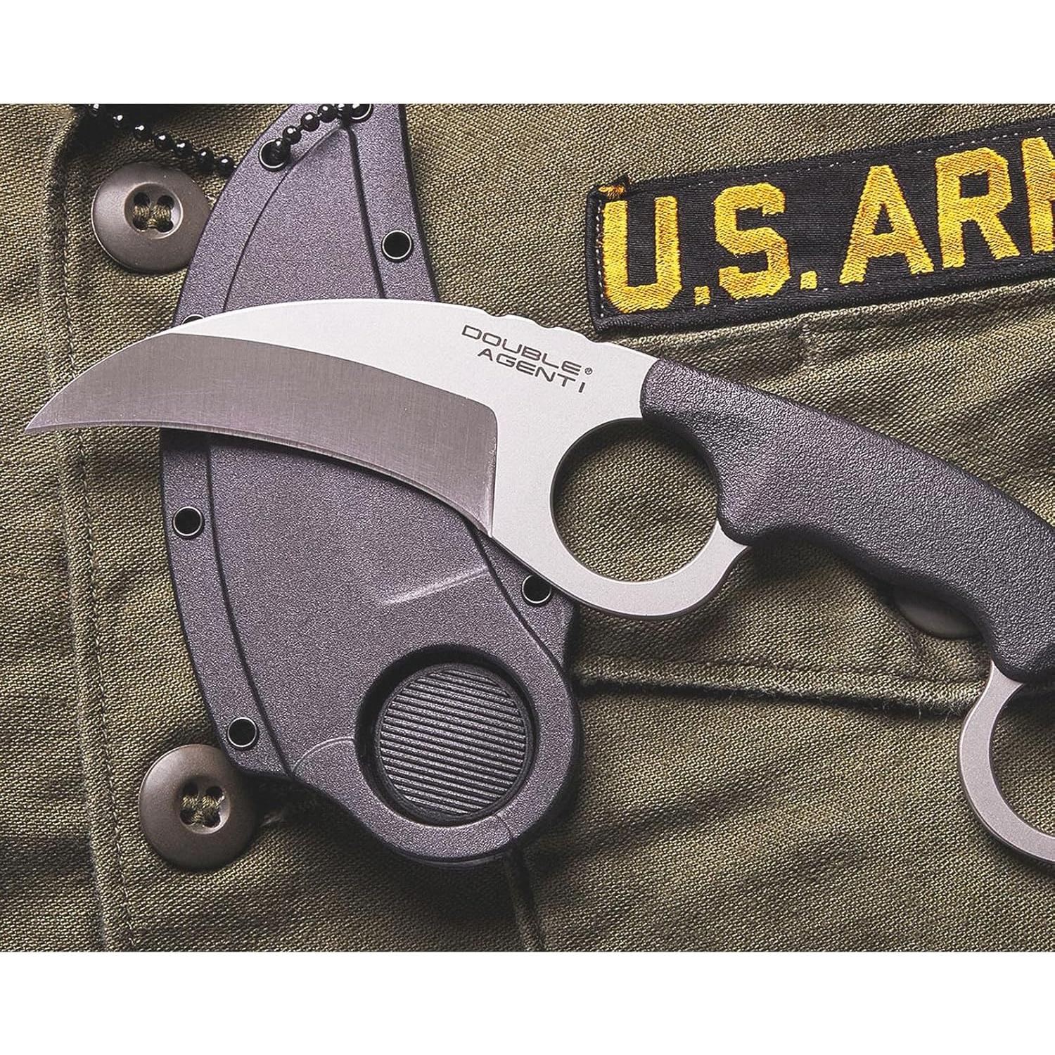 Cuchillo Táctico Cold Steel Agente Doble I Karambit 19.37cm