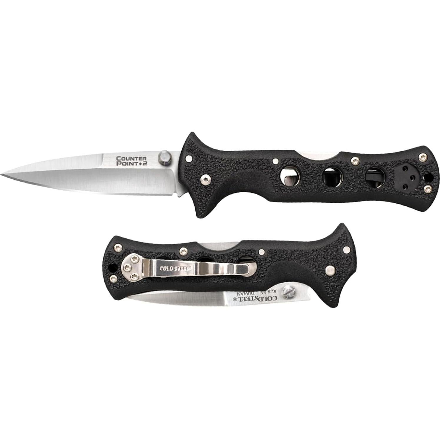 Cuchillo Plegable Cold Steel Punto Frío 2 AUS8A 7.6 cm