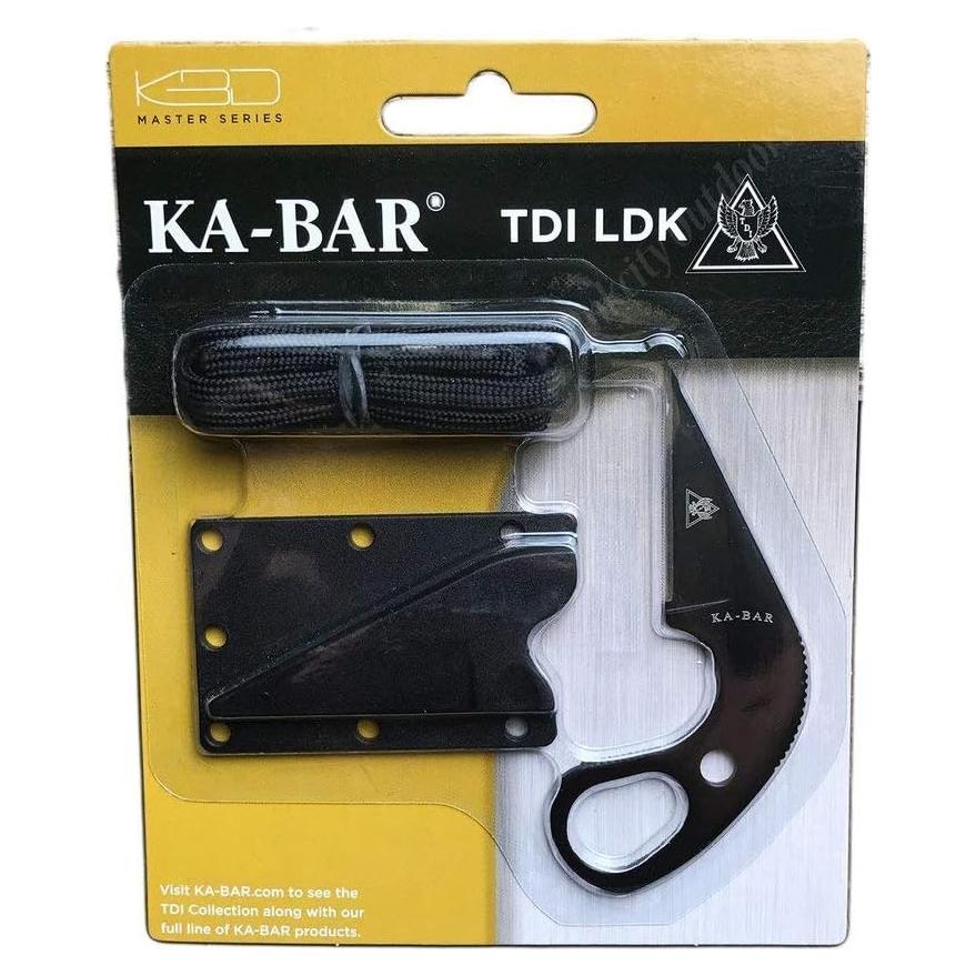 Cuchillo KA-BAR 1478BP TDI Ley Aplicación Negro 12.7 cm