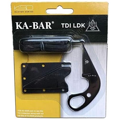 Cuchillo KA-BAR 1478BP TDI Ley Aplicación Negro 12.7 cm