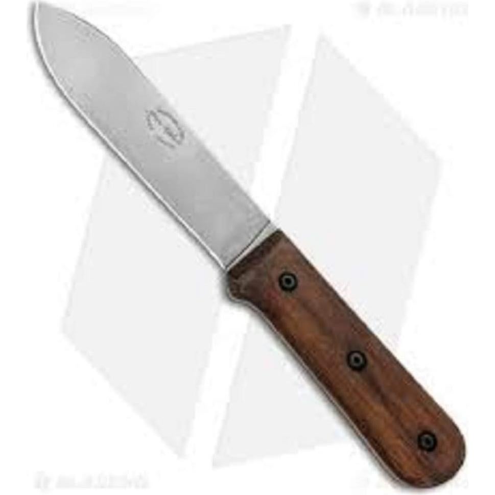 Cuchillo Fijo KA-BAR BK62 de Acero 1095 con Mango de Nogal