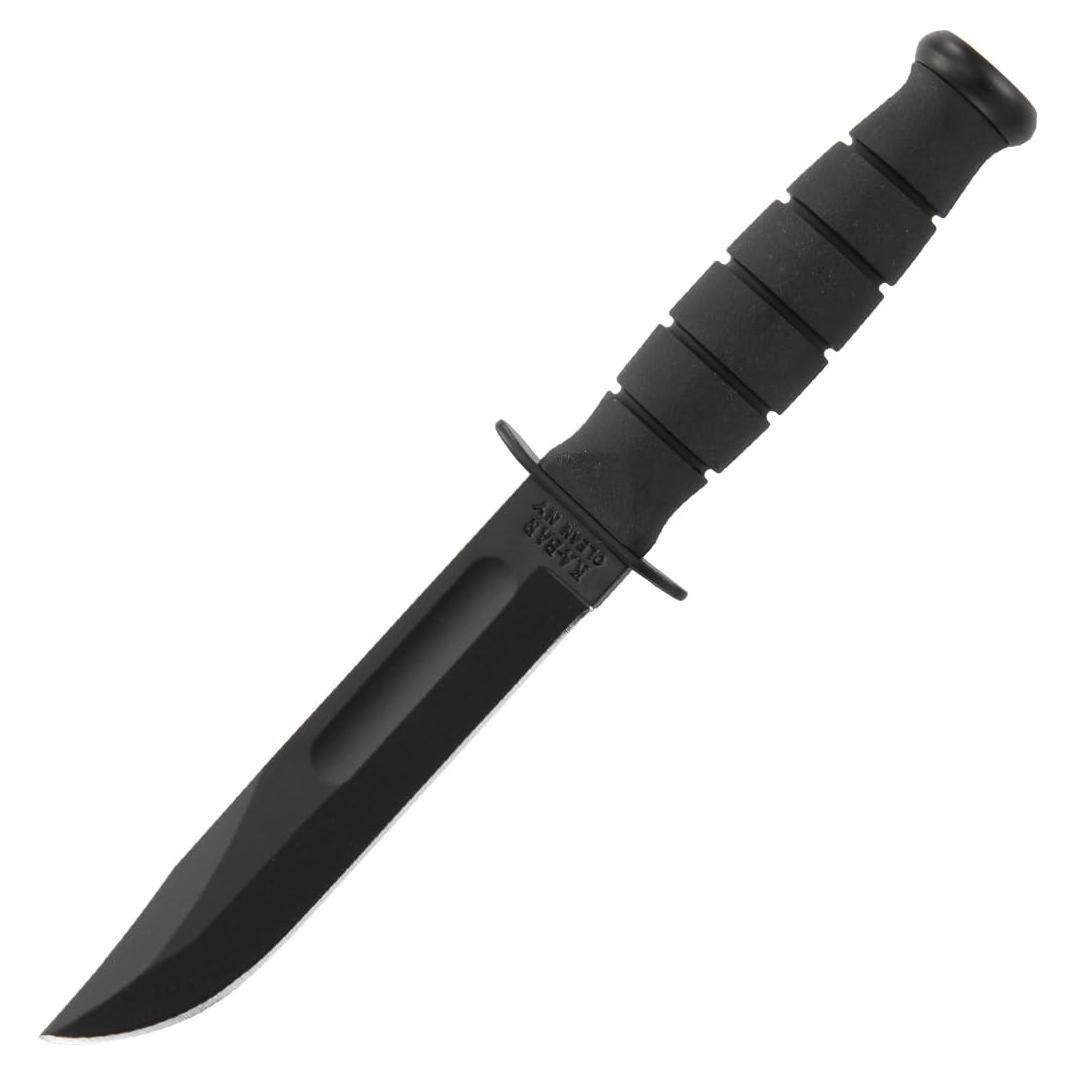 Cuchillo de Caza KA-BAR Corto Negro 23.5 cm Acero 1095