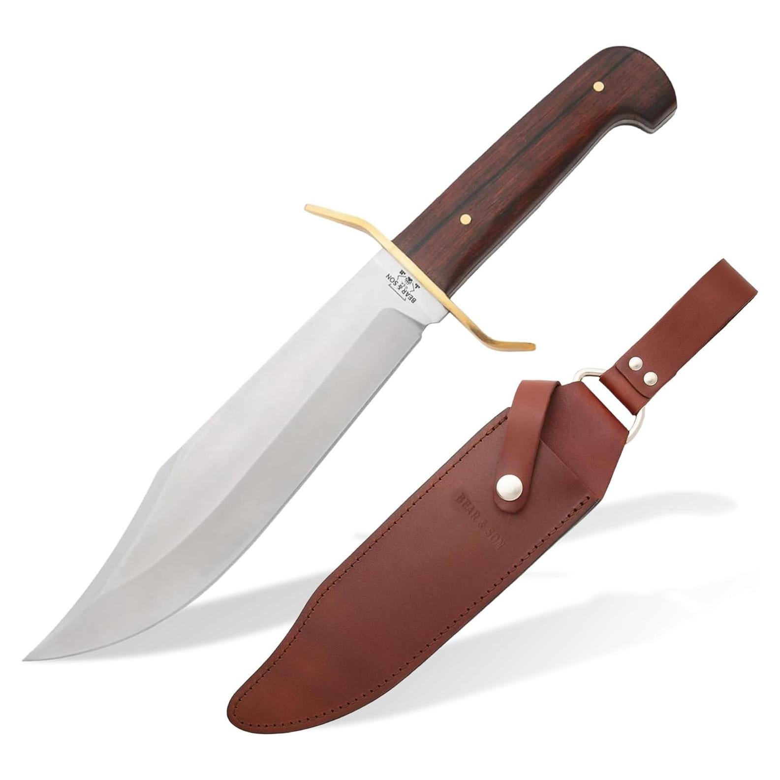 Cuchillo Bowie Gold Rush Bear & Son 37.5 cm Acero Sandvik