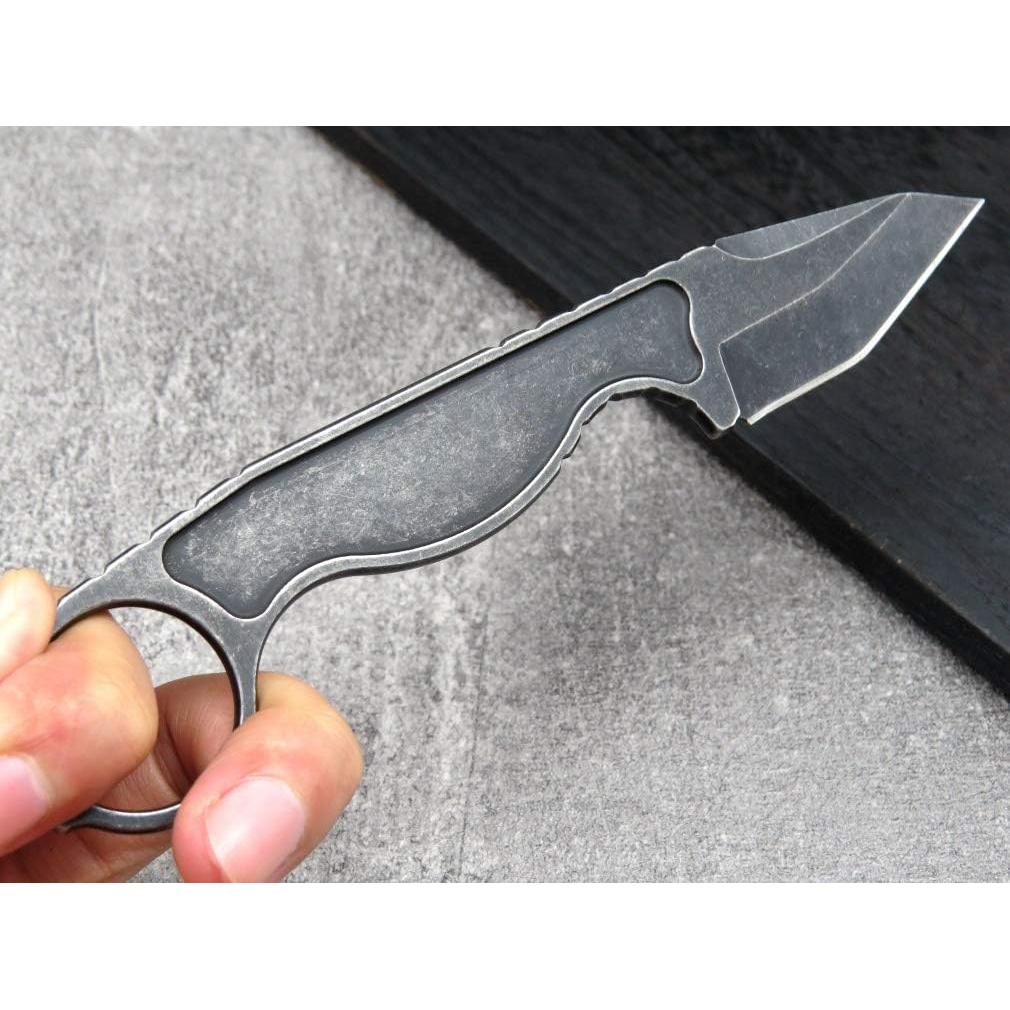 Cuchillo de Hoja Fija Canku C1101 D2 con Funda Kydex - 16.5 cm