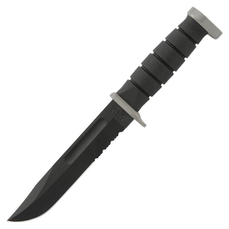 Cuchillo de Caza Ka-Bar 1283 D2 con Funda de Cuero 17.78 cm