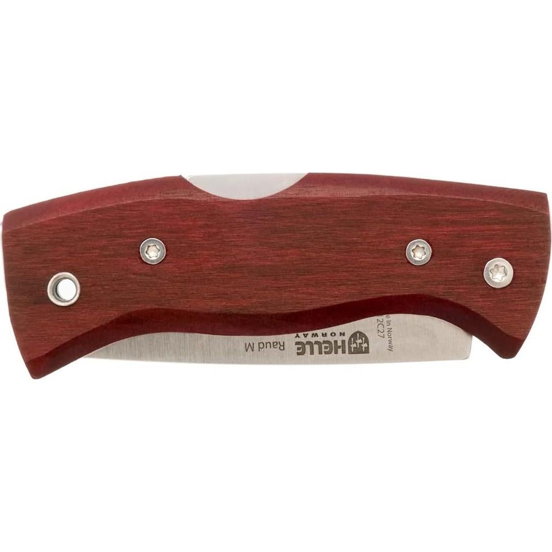 Cuchillo Plegable HELLE Nipa 6.9 cm Acero Inoxidable Abedul