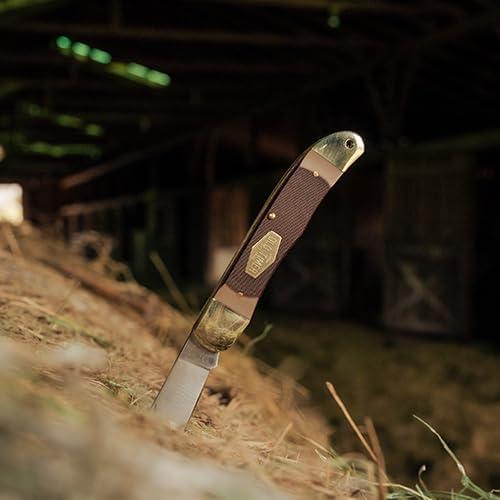 Cuchillo de Bolsillo Plegable Viejo Temporizador SCH123OT 18 cm