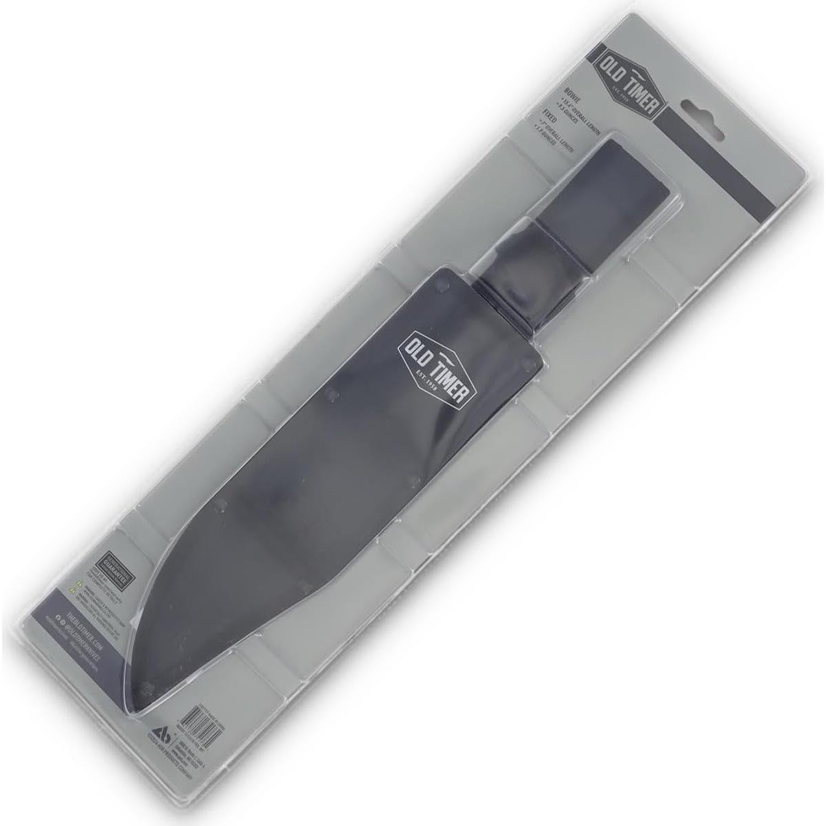 Cuchillo Bowie Old Timer 25.4 cm Acero Inoxidable con Funda