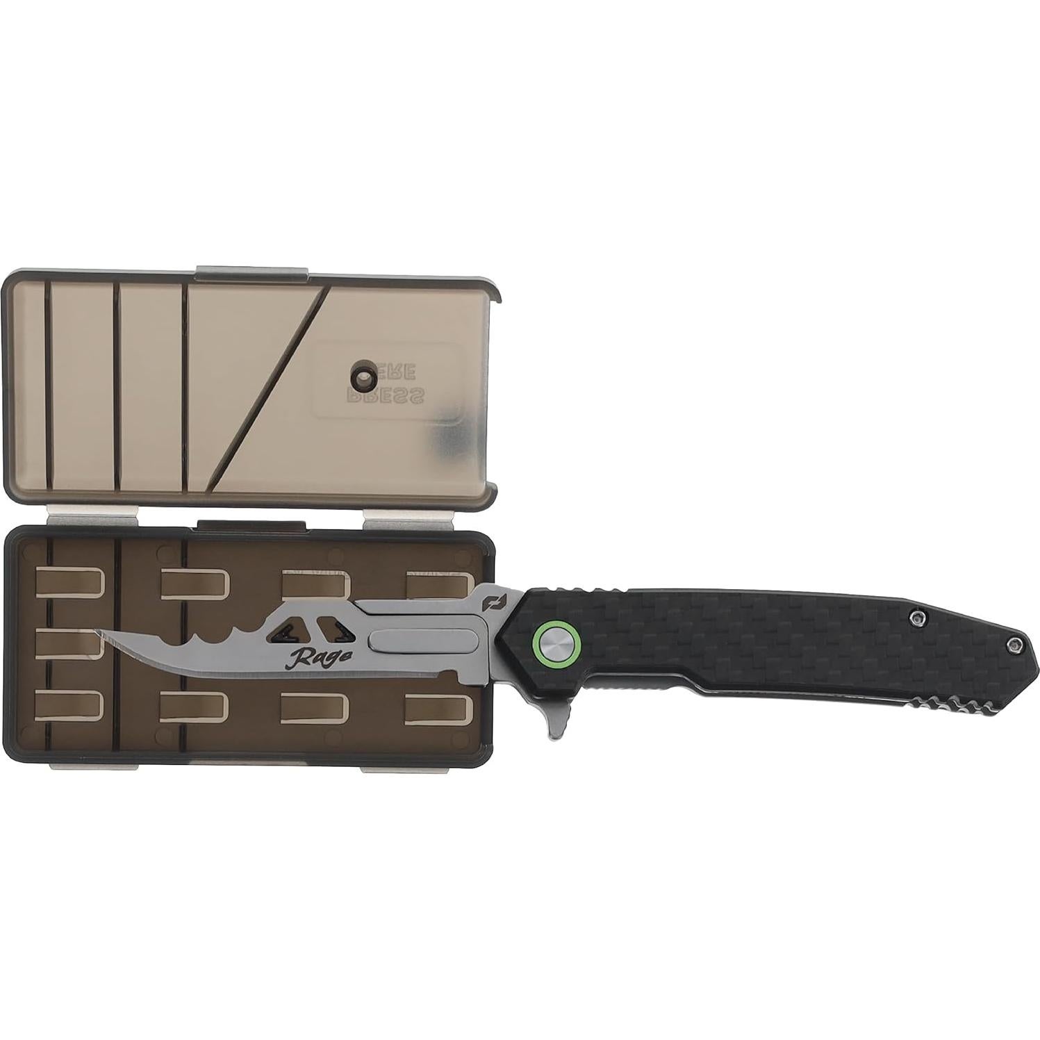 Cuchillo Schrade Enrage Phantom 6 con hoja reemplazable 15.24 cm