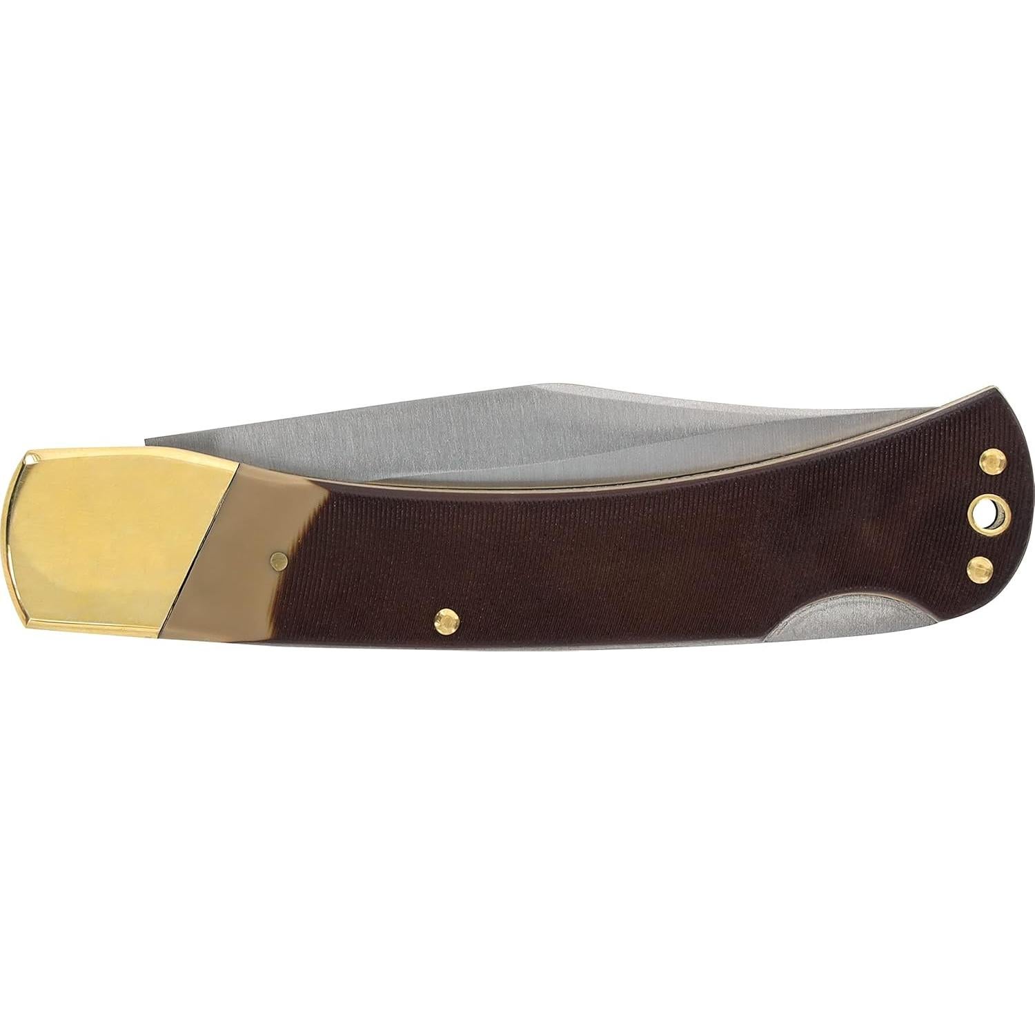 Cuchillo de Bolsillo Viejo Temporizador Oso Dorado 9.9 cm Acero Inoxidable