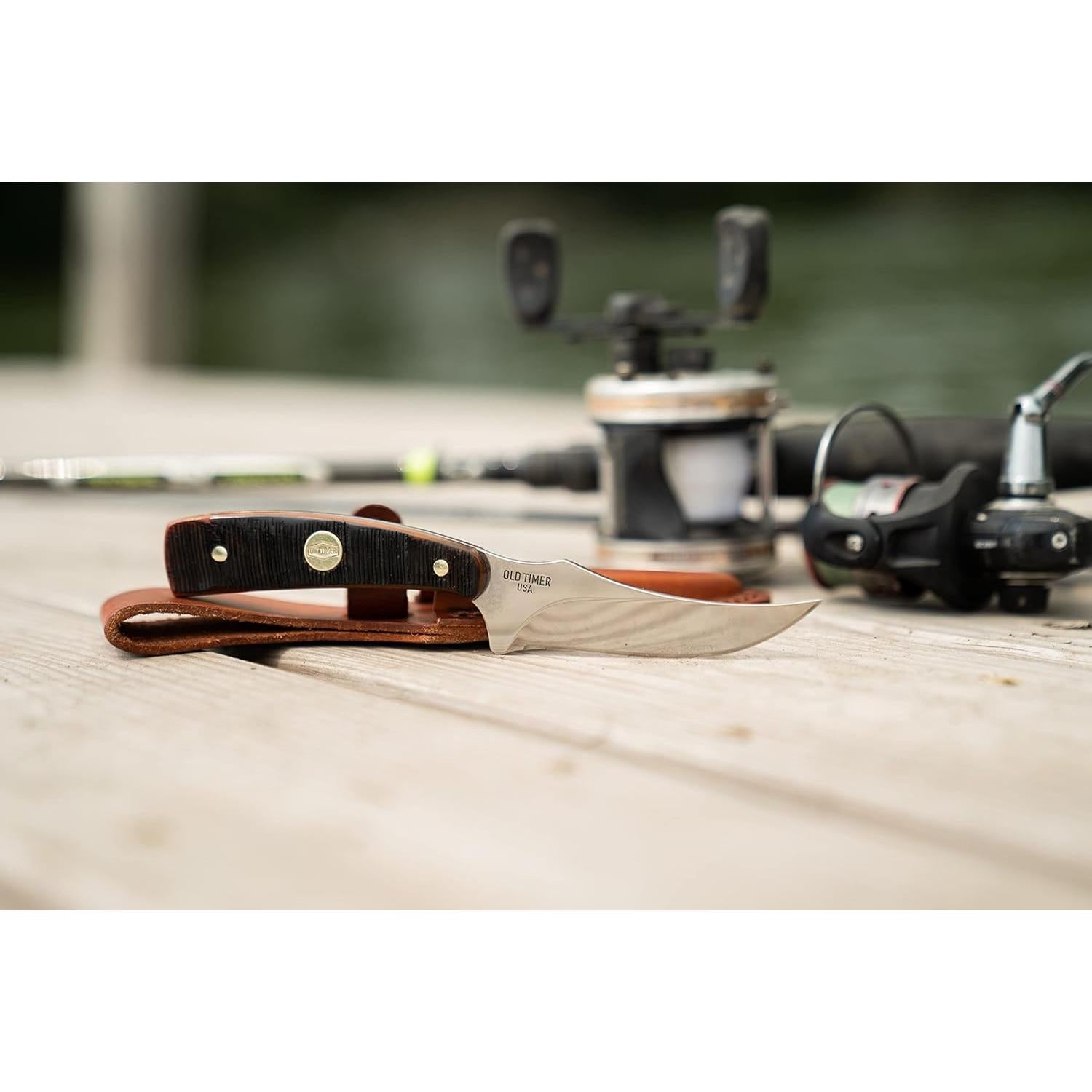 Cuchillo Fijo Old Timer 152OTG Sharpfinger Acero Inoxidable 8.9 cm