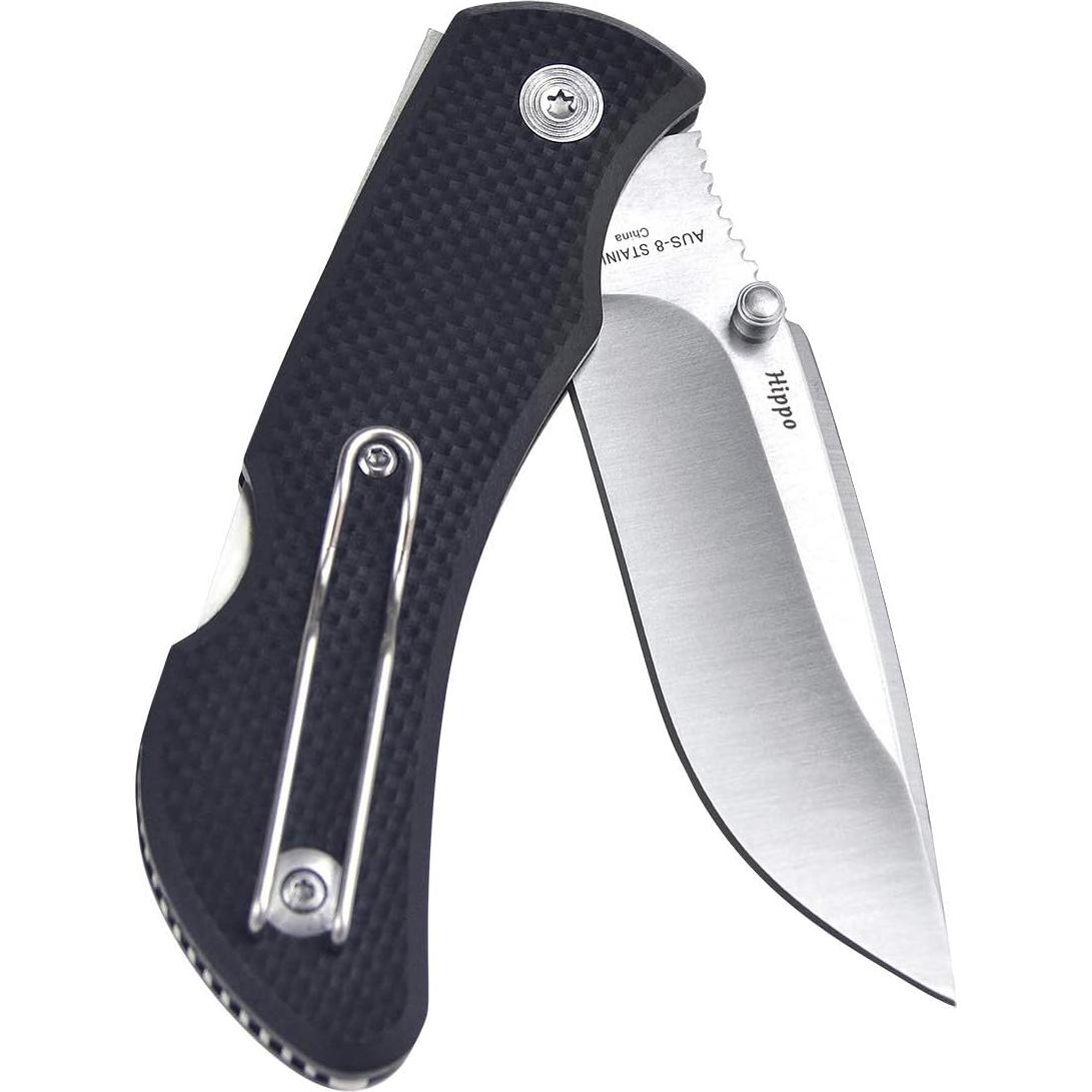 Cuchillo de bolsillo plegable TONIFE CKT2103BK Acero AUS-8