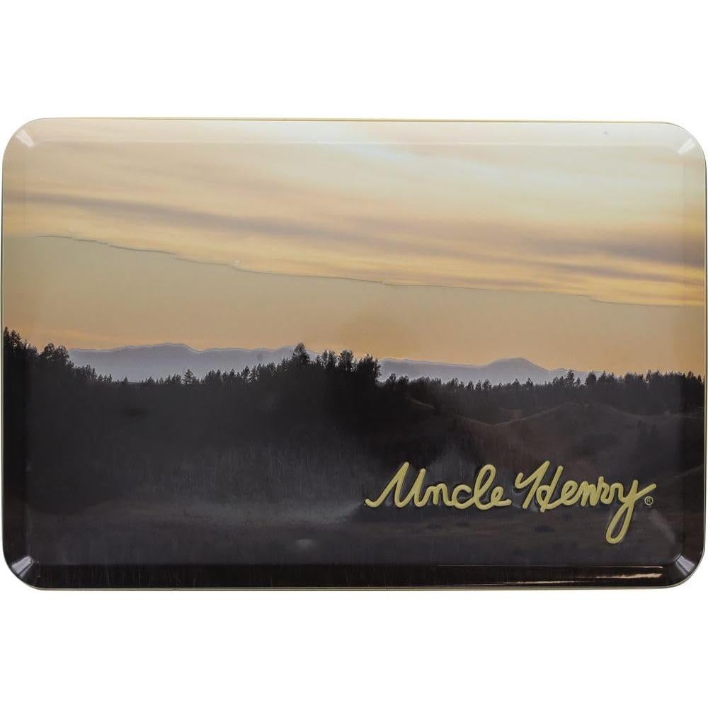 Set de Cuchillos Fijos Tío Henry 2 Piezas con Lata Regalo