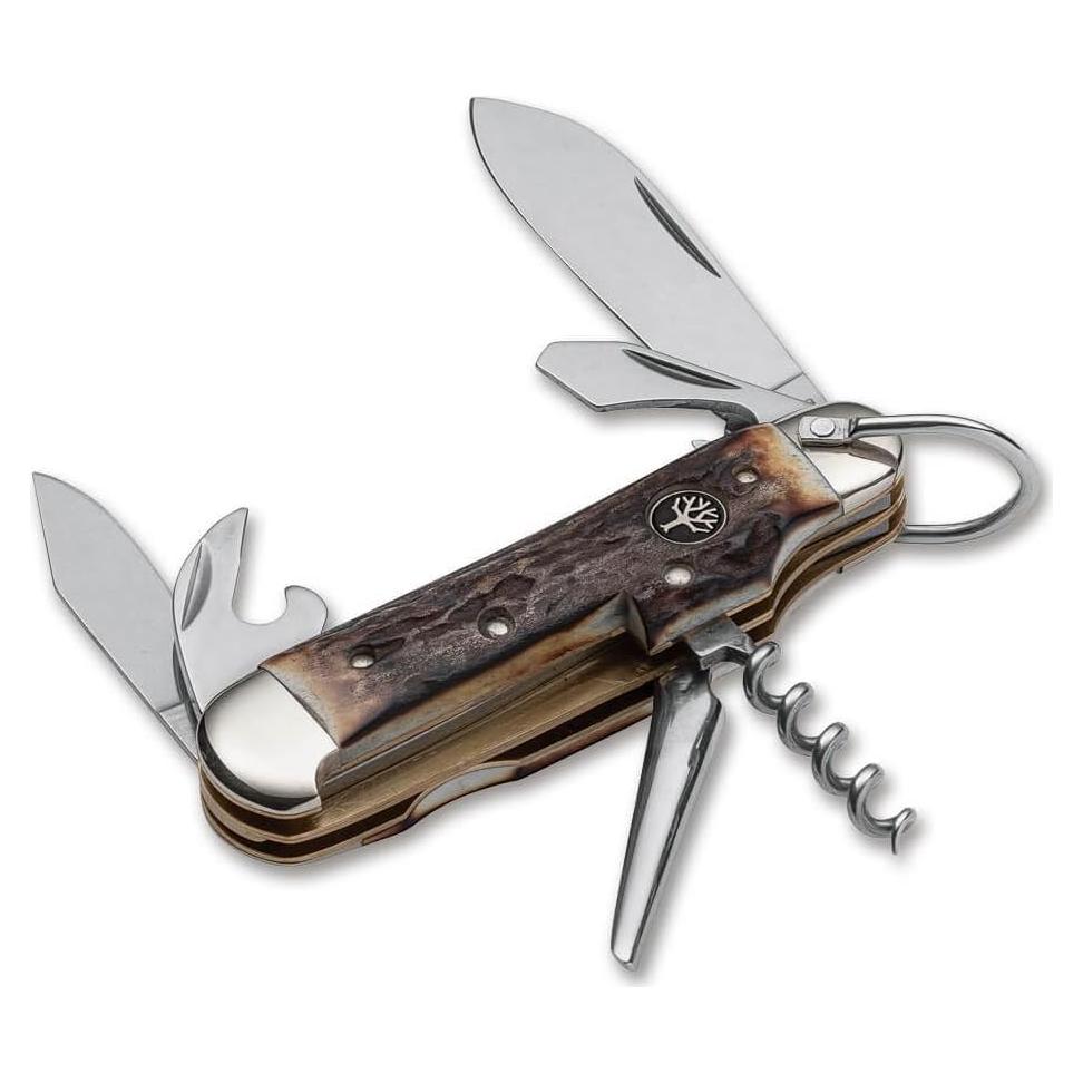 BOKER Camp Knife Stag