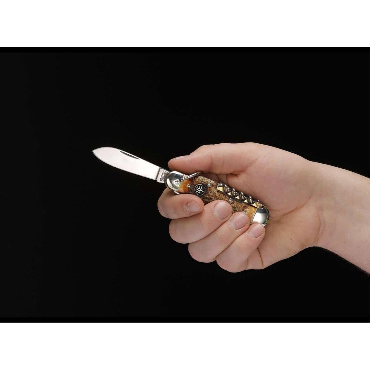 BOKER Camp Knife Stag