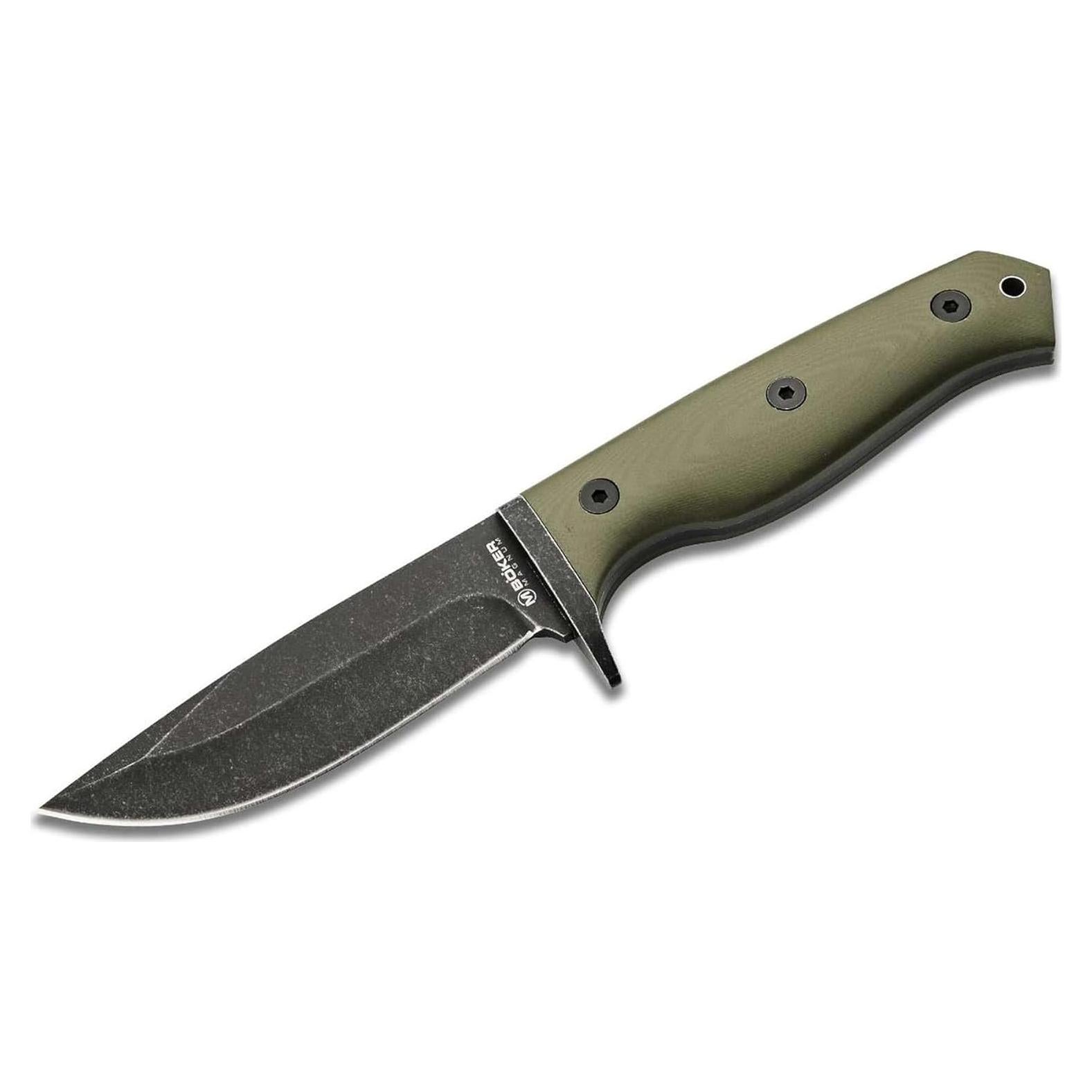 Cuchillo BÖKER MAGNUM Bushcraft Drop 440A con Funda Kydex