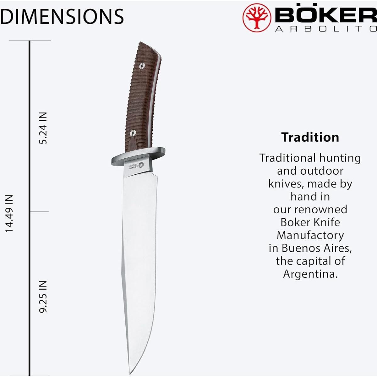 BOKER Arbolito Esculta Micarta Knife
