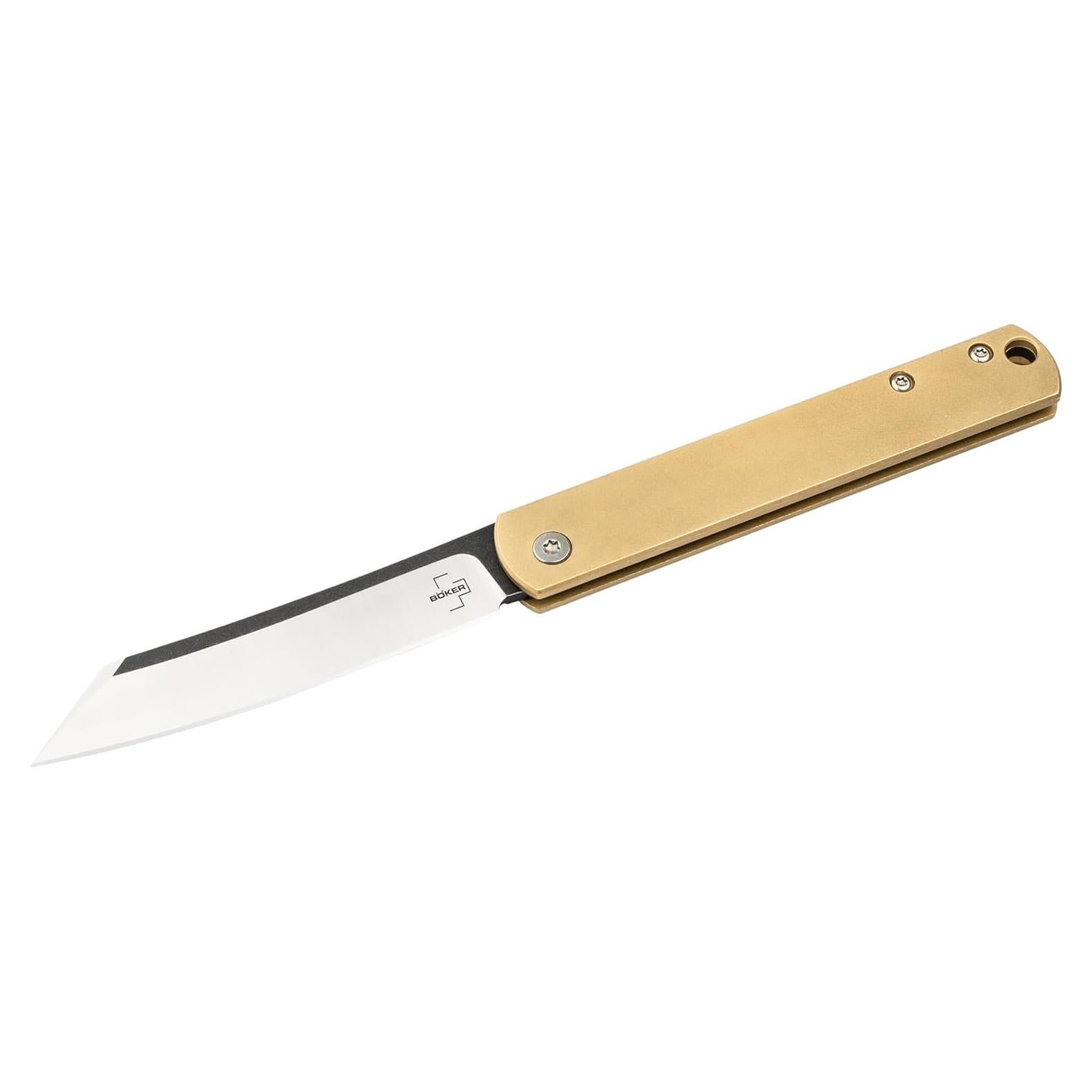 Cuchillo de bolsillo Boker Zenshin 42 Latón 7.5cm 440C