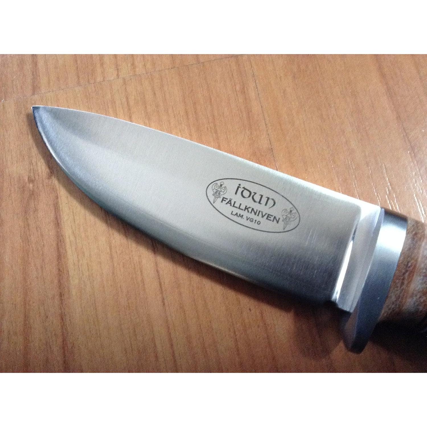 Cuchillo de Hoja Fija Fällkniven NL5L 100mm Inoxidable Marrón