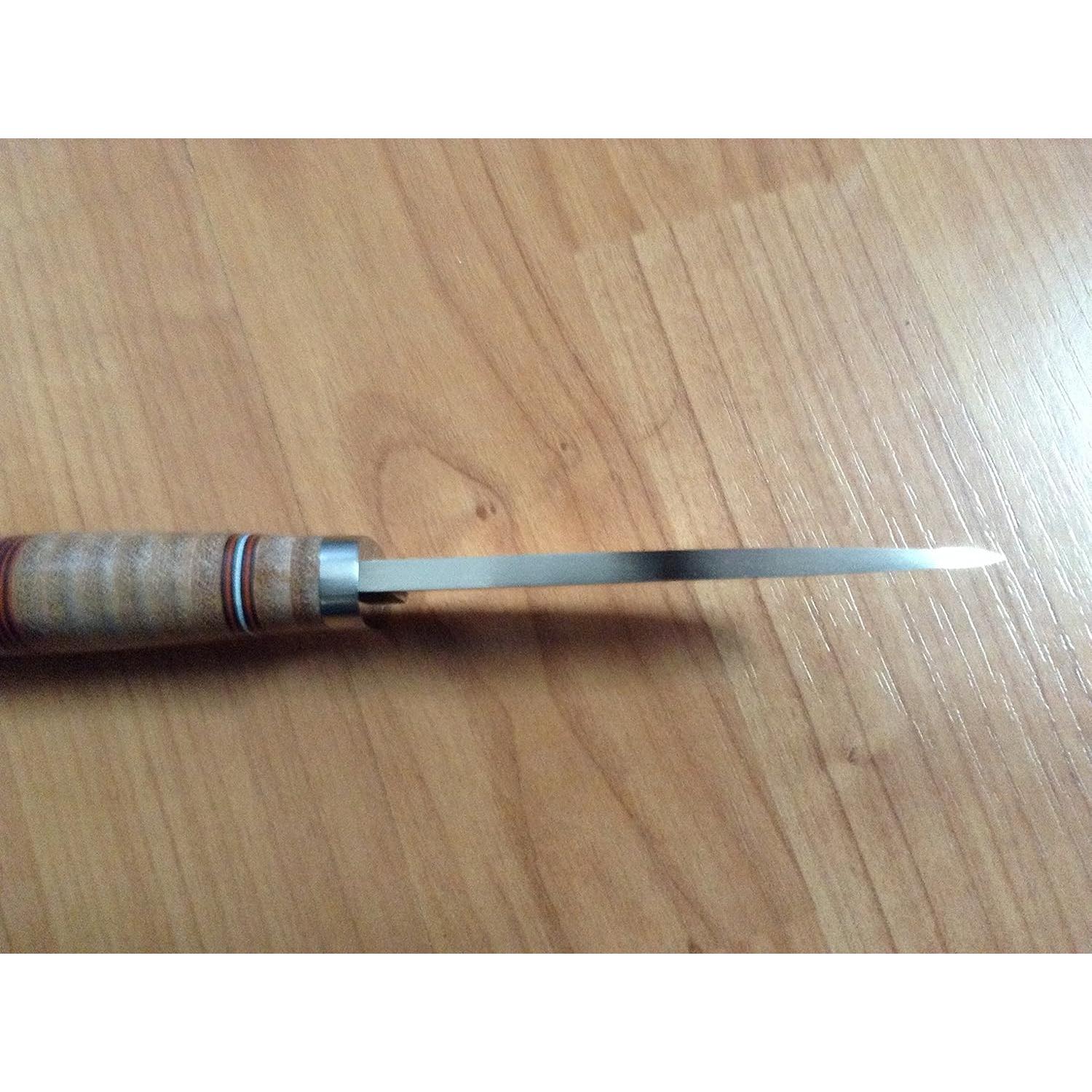 Cuchillo de Hoja Fija Fällkniven NL5L 100mm Inoxidable Marrón