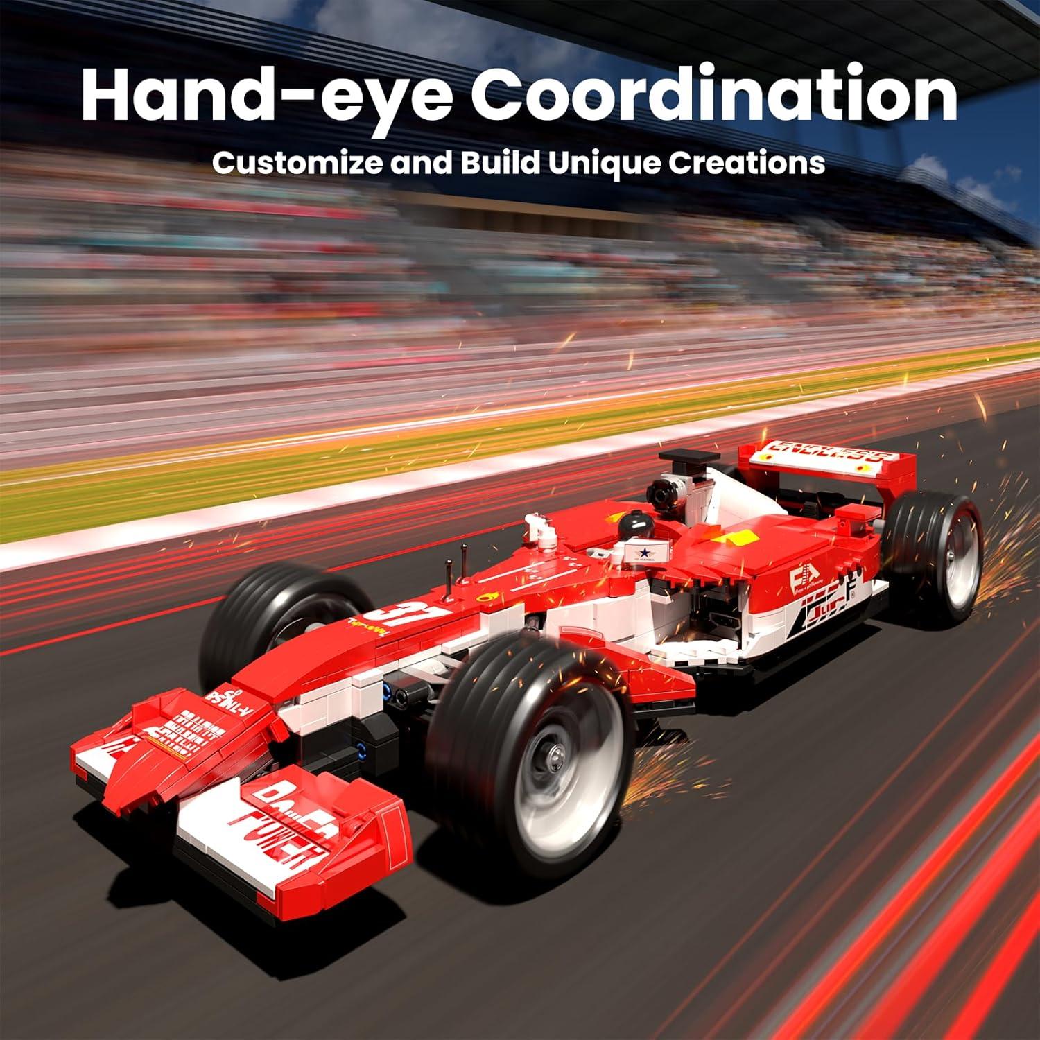 Mould King 10035 F1 Set Construcción Coche 1:12 1603 Piezas