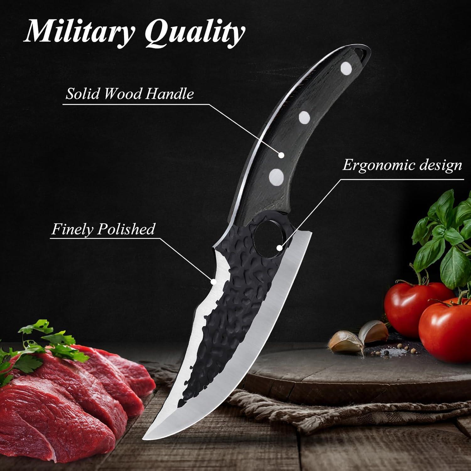 Cuchillo de Chef Forjado JAVENYIMAN VK-1 15.24 cm Acero Inoxidable