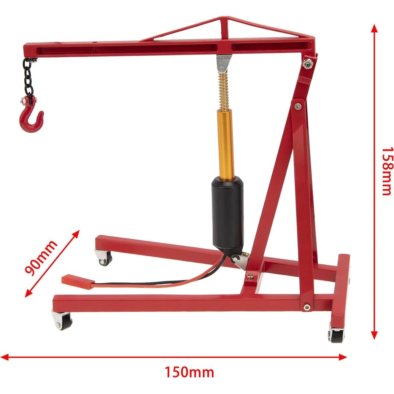 Grúa de Simulación RC REDSPIDER Hanger 15x9x15.8cm 249.5g