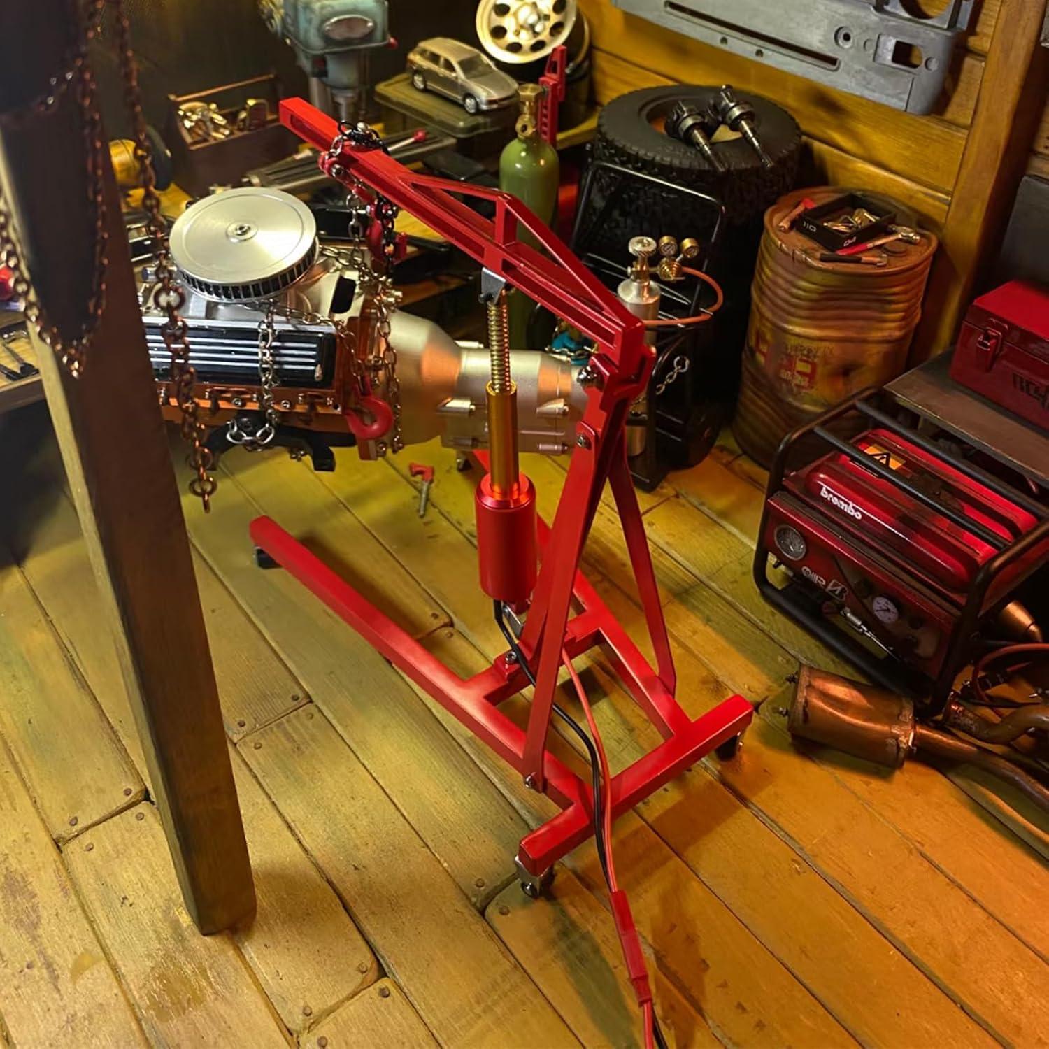 Grúa de Simulación RC REDSPIDER Hanger 15x9x15.8cm 249.5g