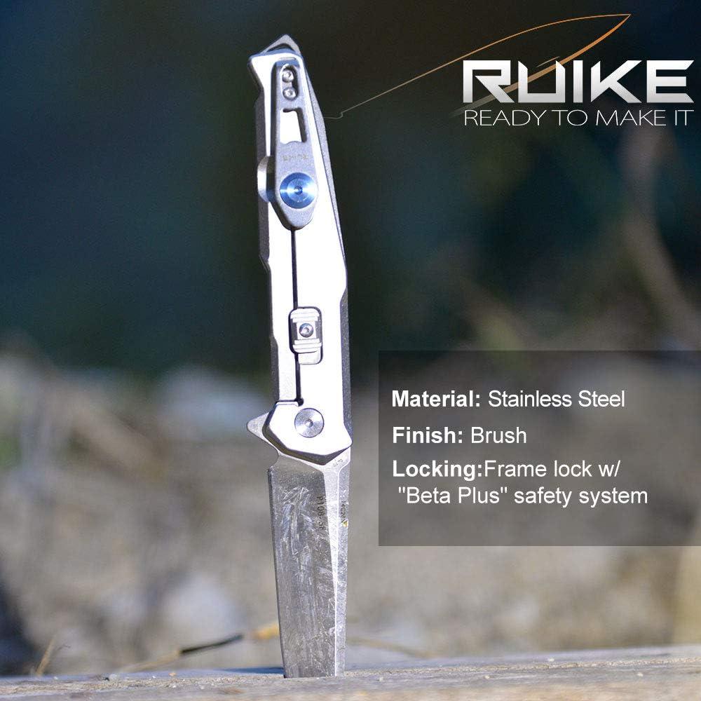 Cuchillo Táctico Plegable Ruike RKEP108SF Acero Inoxidable 21cm