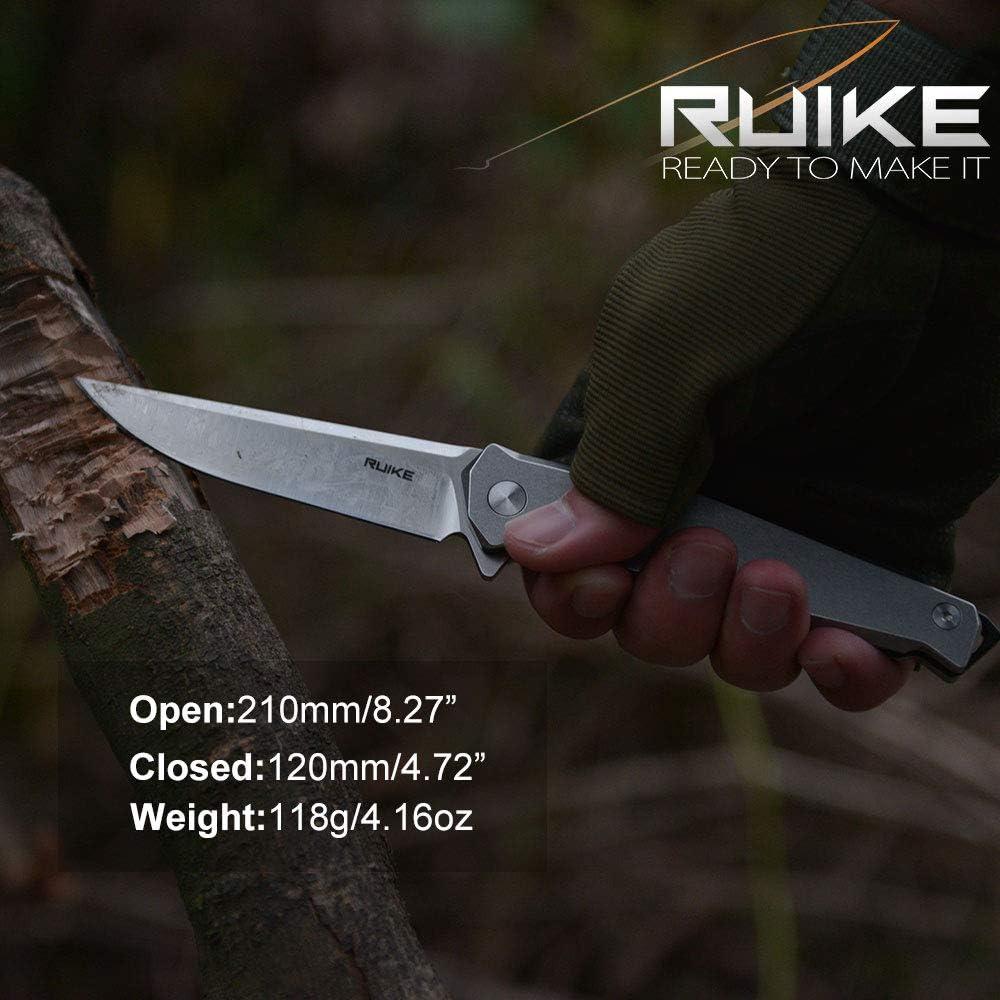 Cuchillo Táctico Plegable Ruike RKEP108SF Acero Inoxidable 21cm