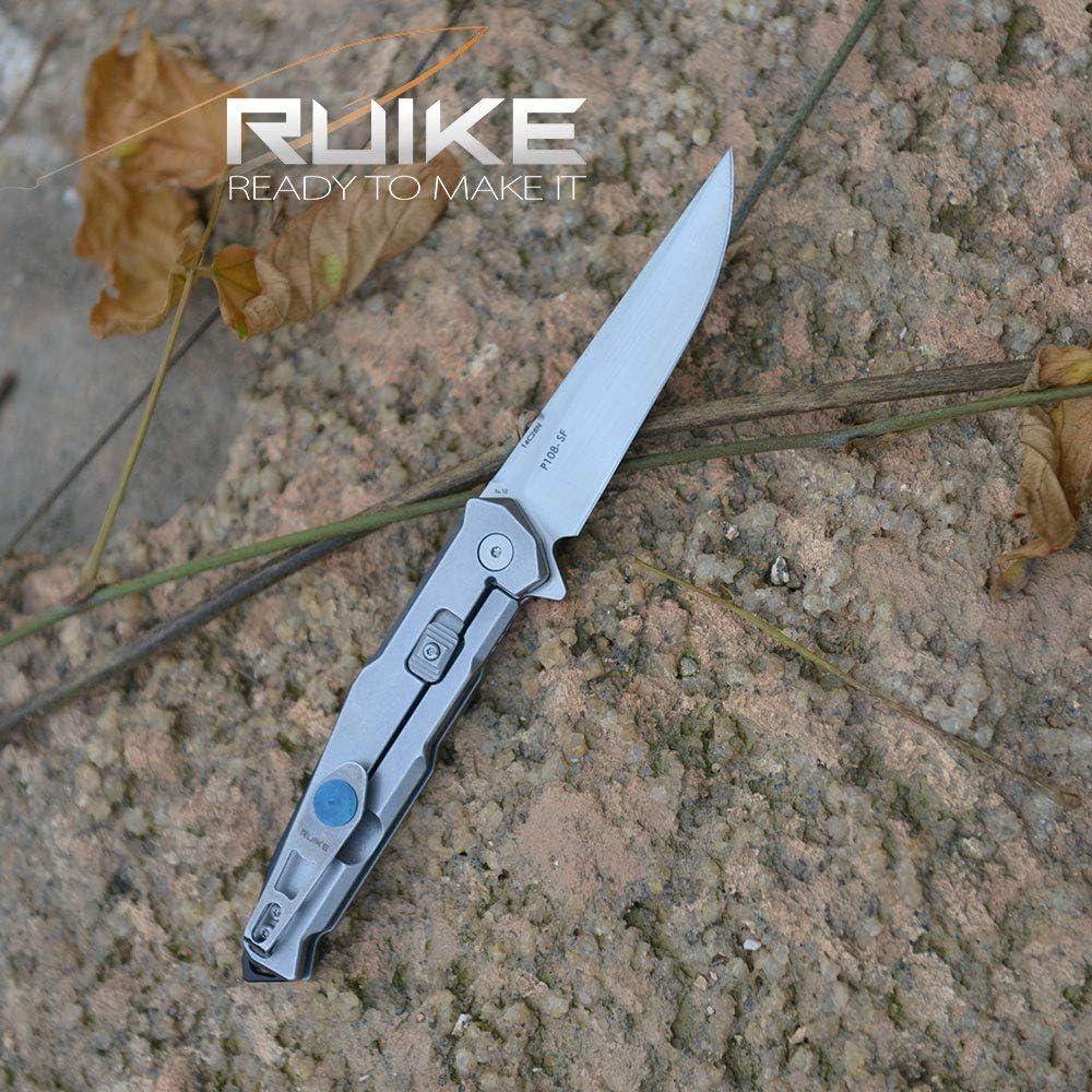 Cuchillo Táctico Plegable Ruike RKEP108SF Acero Inoxidable 21cm