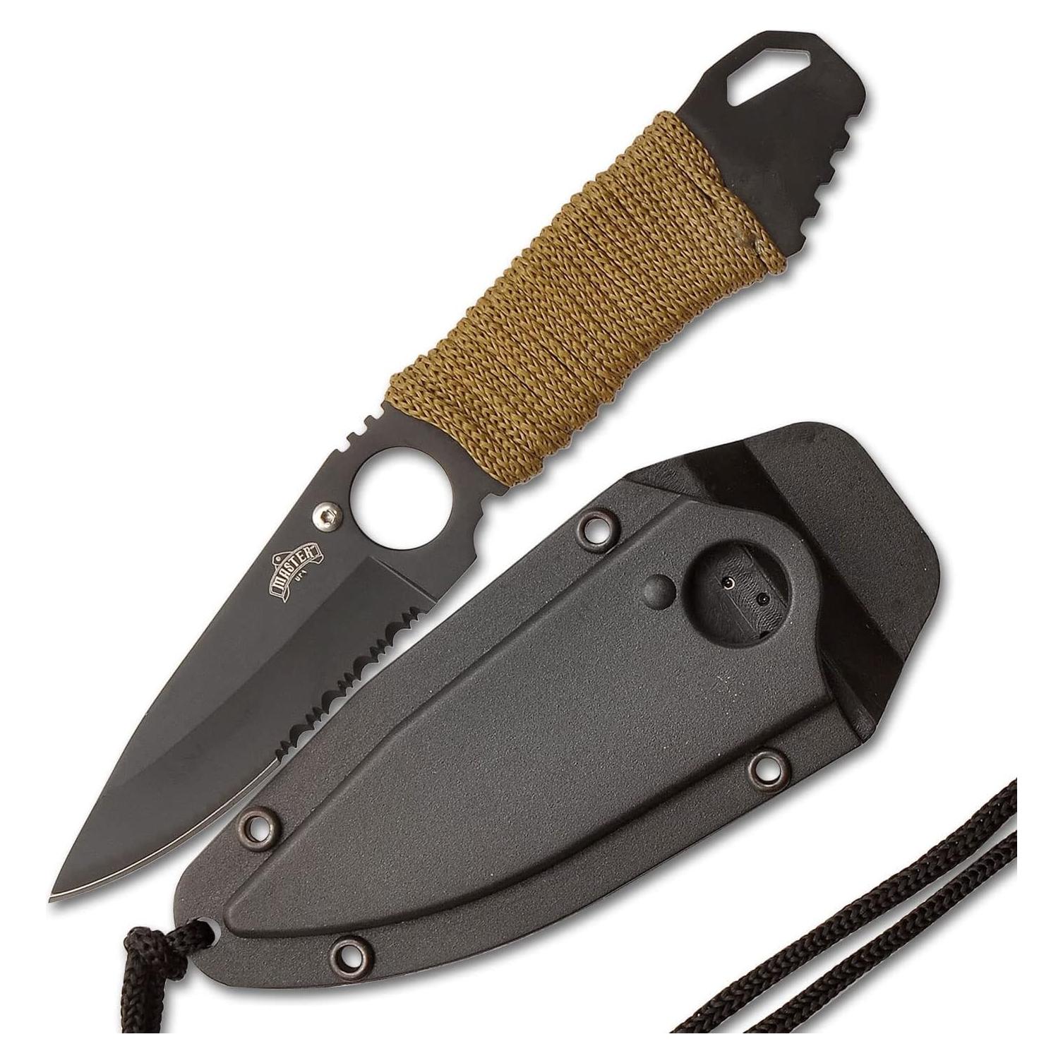 Cuchillo Táctico Fijo Master USA MU-1121, Hoja 7.6 cm