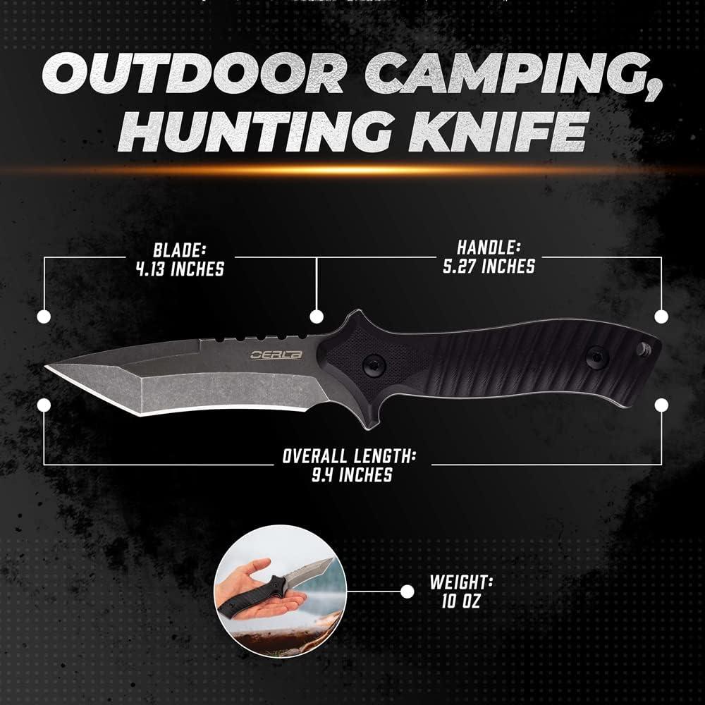 Cuchillo de Hoja Fija OERLA OLK-D47 Acero D2 23.88 cm