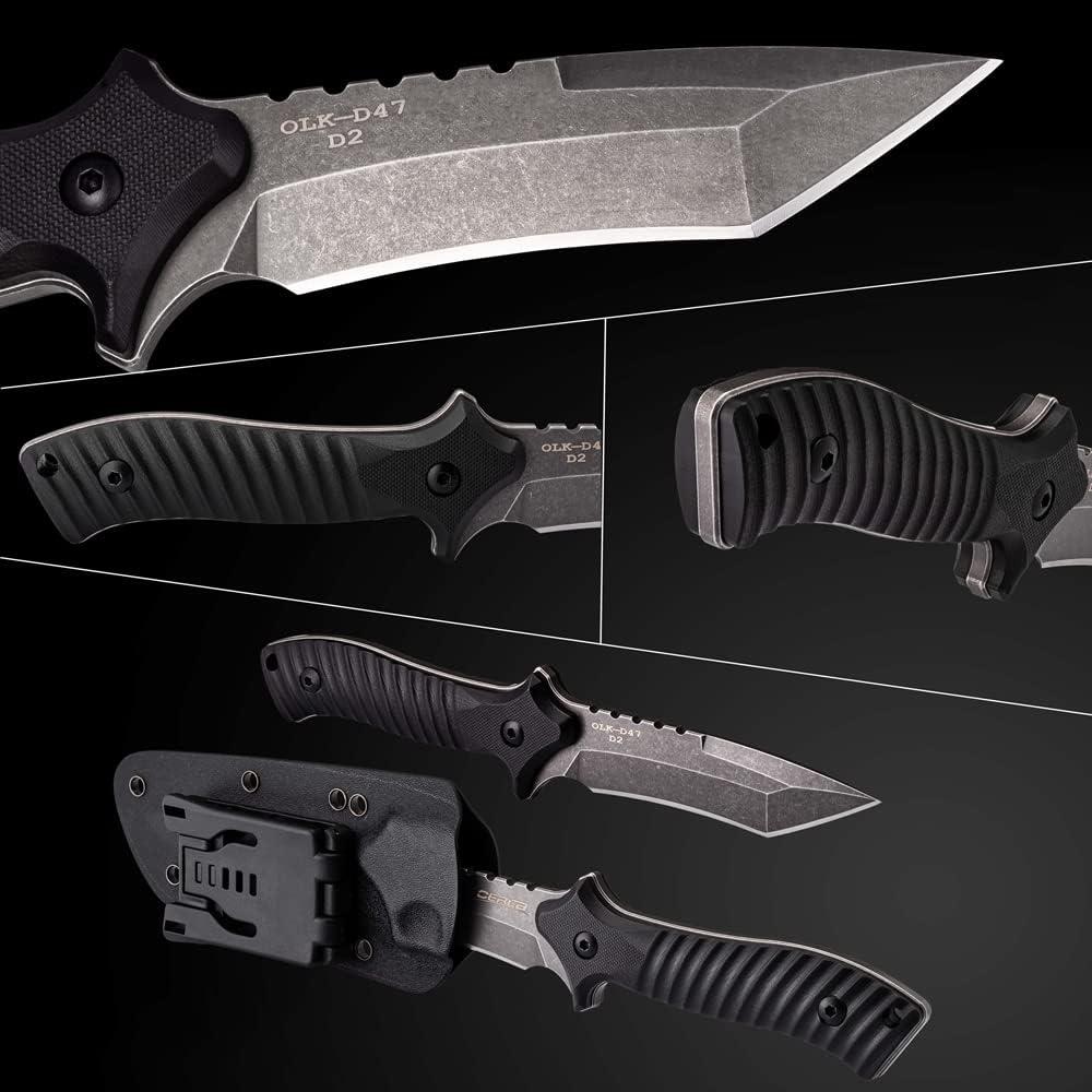 Cuchillo de Hoja Fija OERLA OLK-D47 Acero D2 23.88 cm