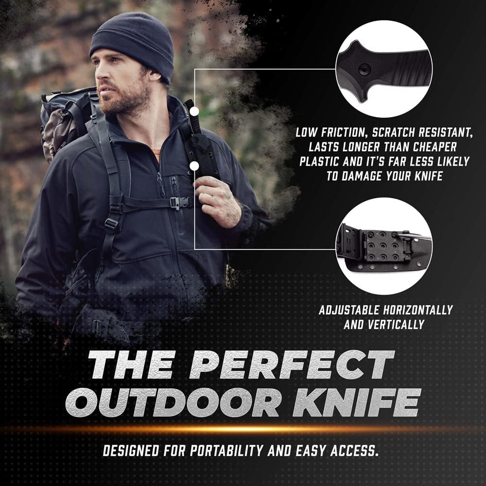 Cuchillo de Hoja Fija OERLA OLK-D47 Acero D2 23.88 cm