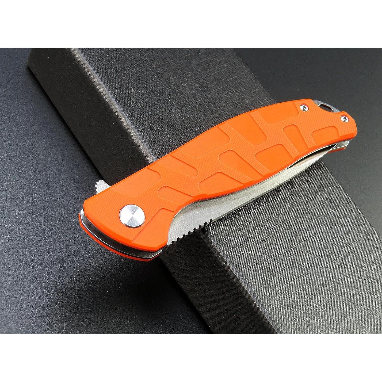 Cuchillo Plegable Eafengrow EF237 Hoja Acero D2 Mango G10 22.1 cm