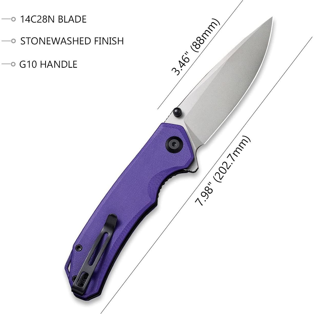 Cuchillo Plegable CIVIVI ODD 22 Verde 7.62 cm EDC