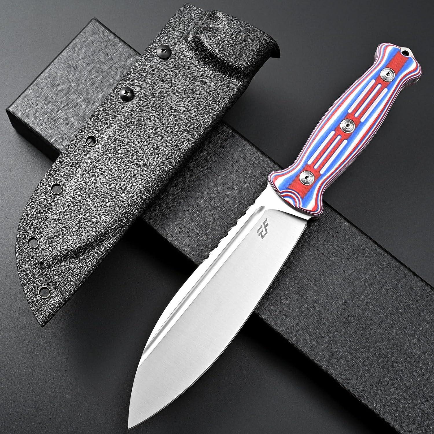 Cuchillo Fijo Eafengrow EF149 Acero N690 Mango G10 31.5 cm