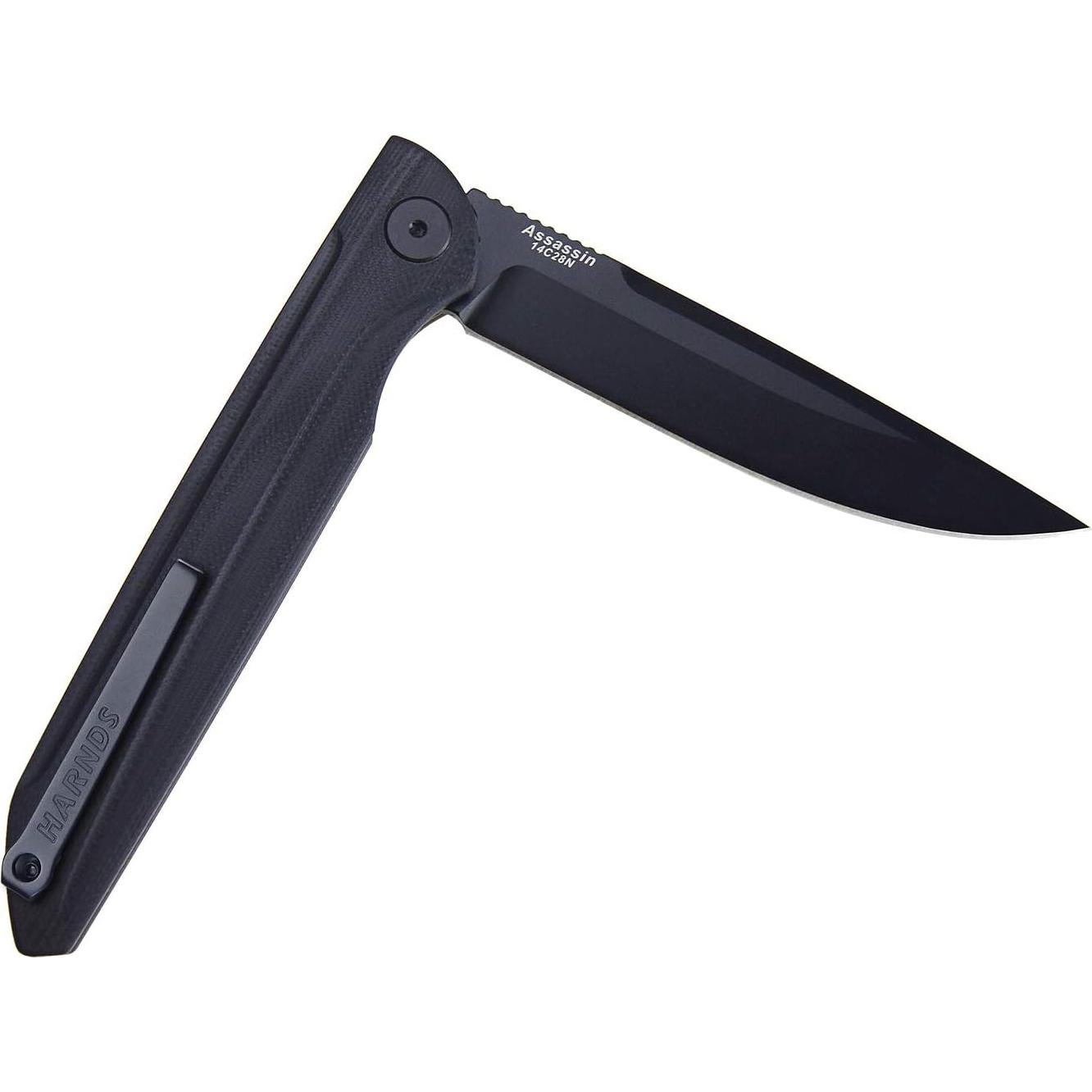 Cuchillo Plegable Harnds Assassin Titanio 22.6cm 111g Camping