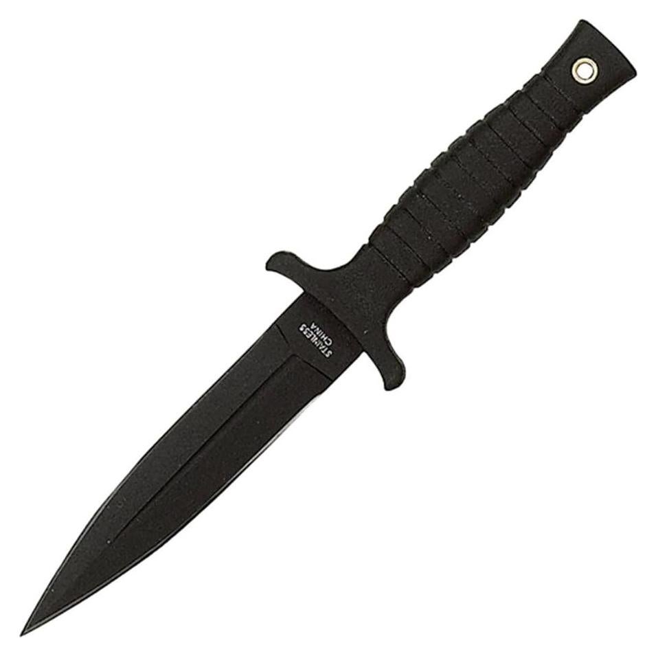 Cuchillo Táctico Fury MI65594 22.86 cm Inoxidable Negro