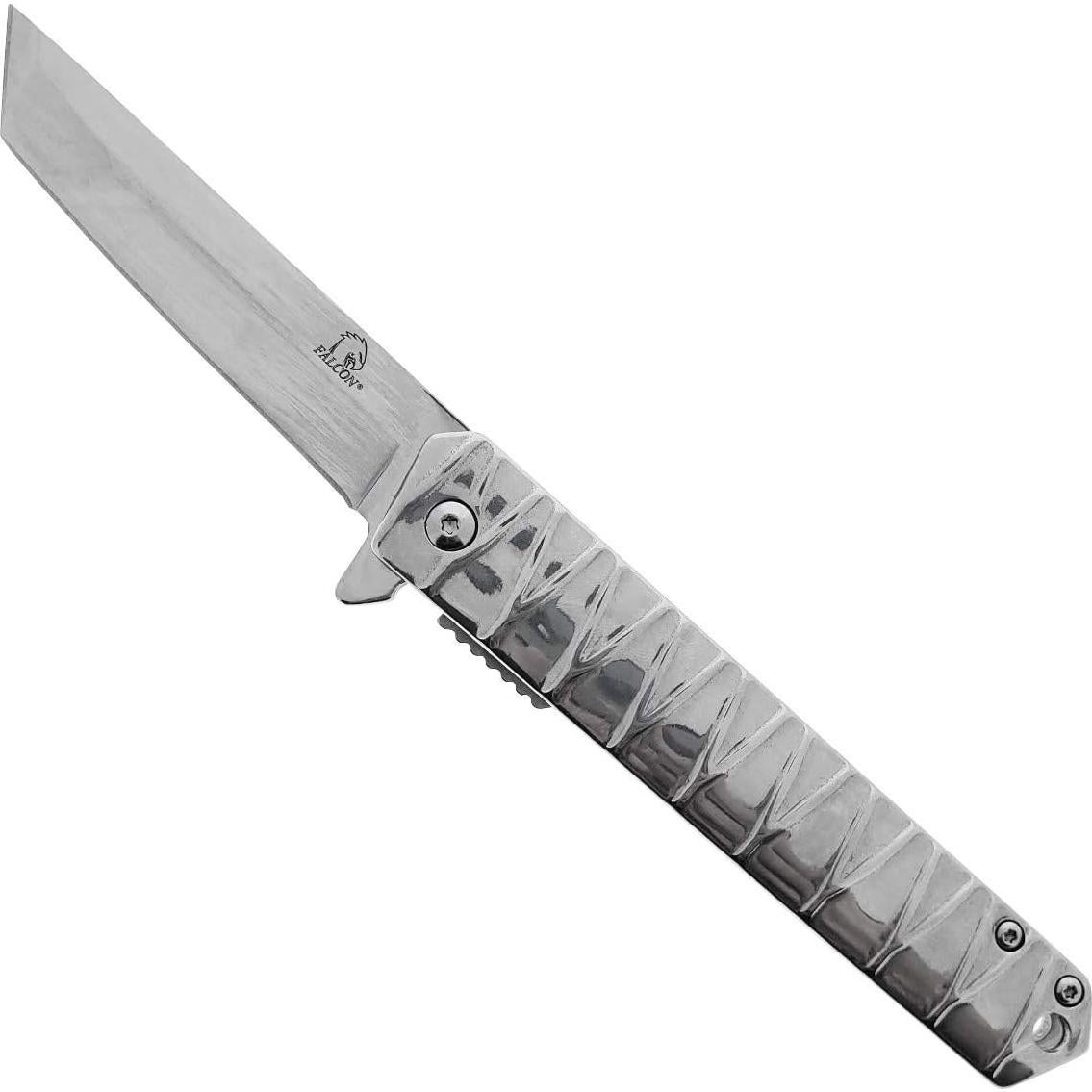 Cuchillo de bolsillo plegable Falcon Tanto 20.32 cm acero inoxidable