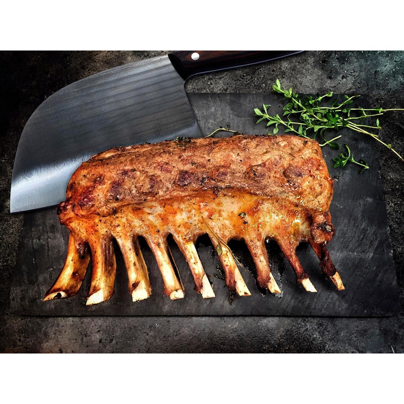 Cuchillo de Chef Carnicero KNIFAST Forjado 27.94 cm Acero Carbono