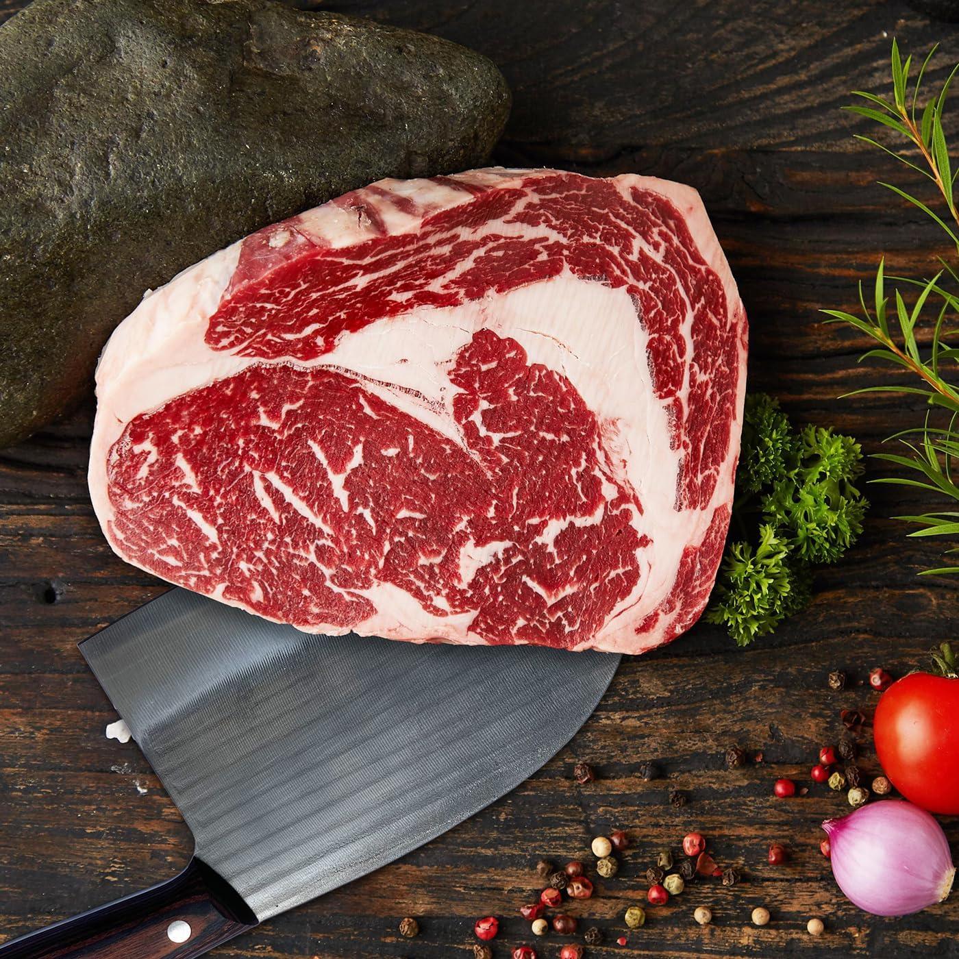 Cuchillo de Chef Carnicero KNIFAST Forjado 27.94 cm Acero Carbono