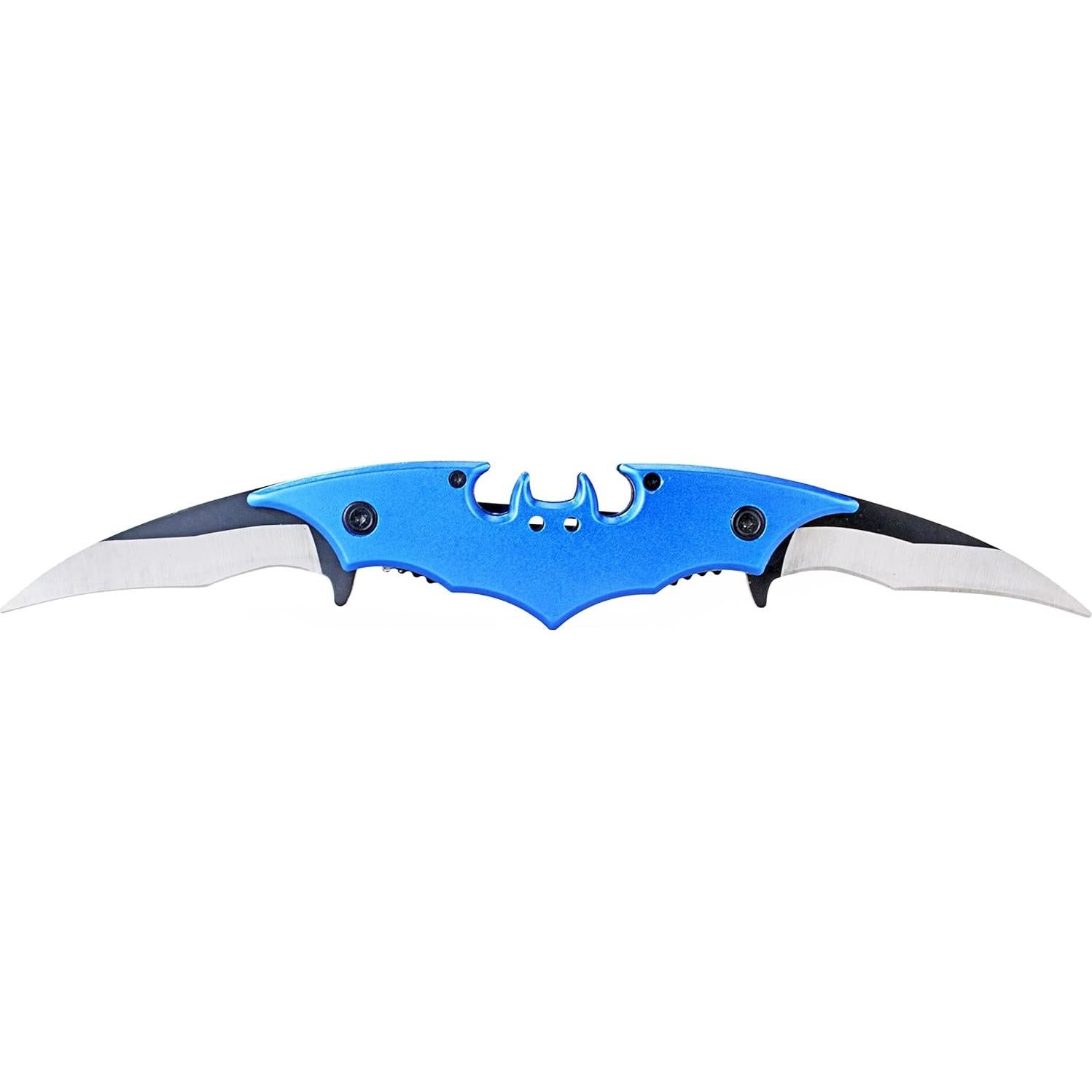 Cuchillo Plegable Kii Murciélago 28 cm Acero Inoxidable Azul