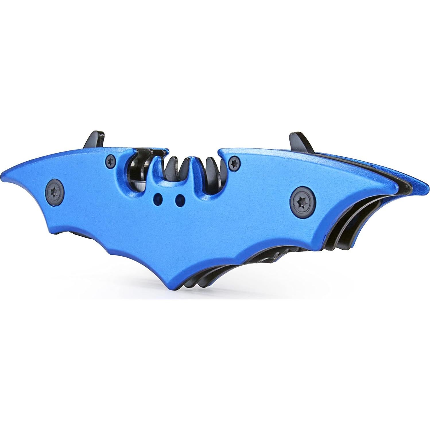 Cuchillo Plegable Kii Murciélago 28 cm Acero Inoxidable Azul