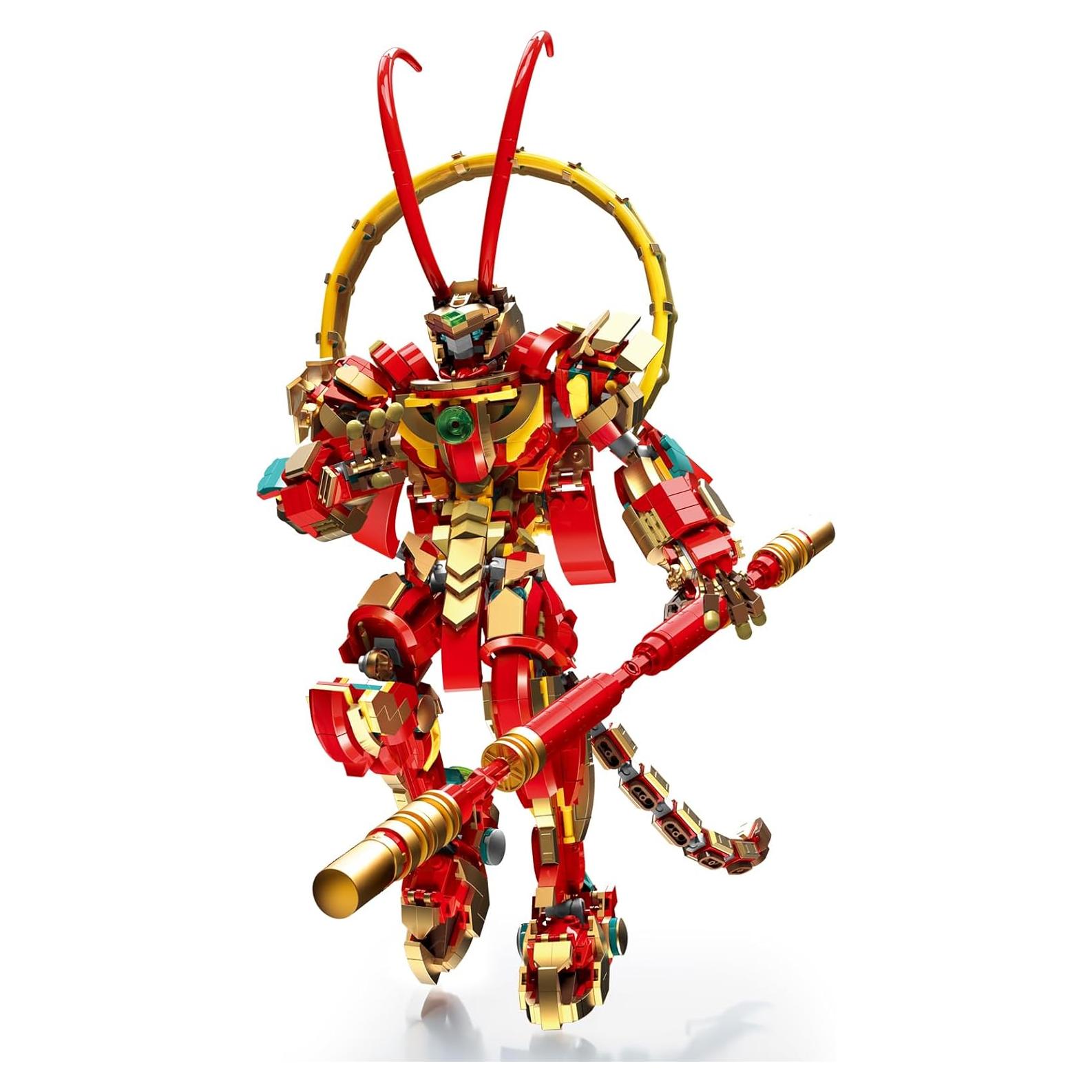 Conjunto de Construcción Robot Mech Wukong NUTCRACKER 1393 Piezas