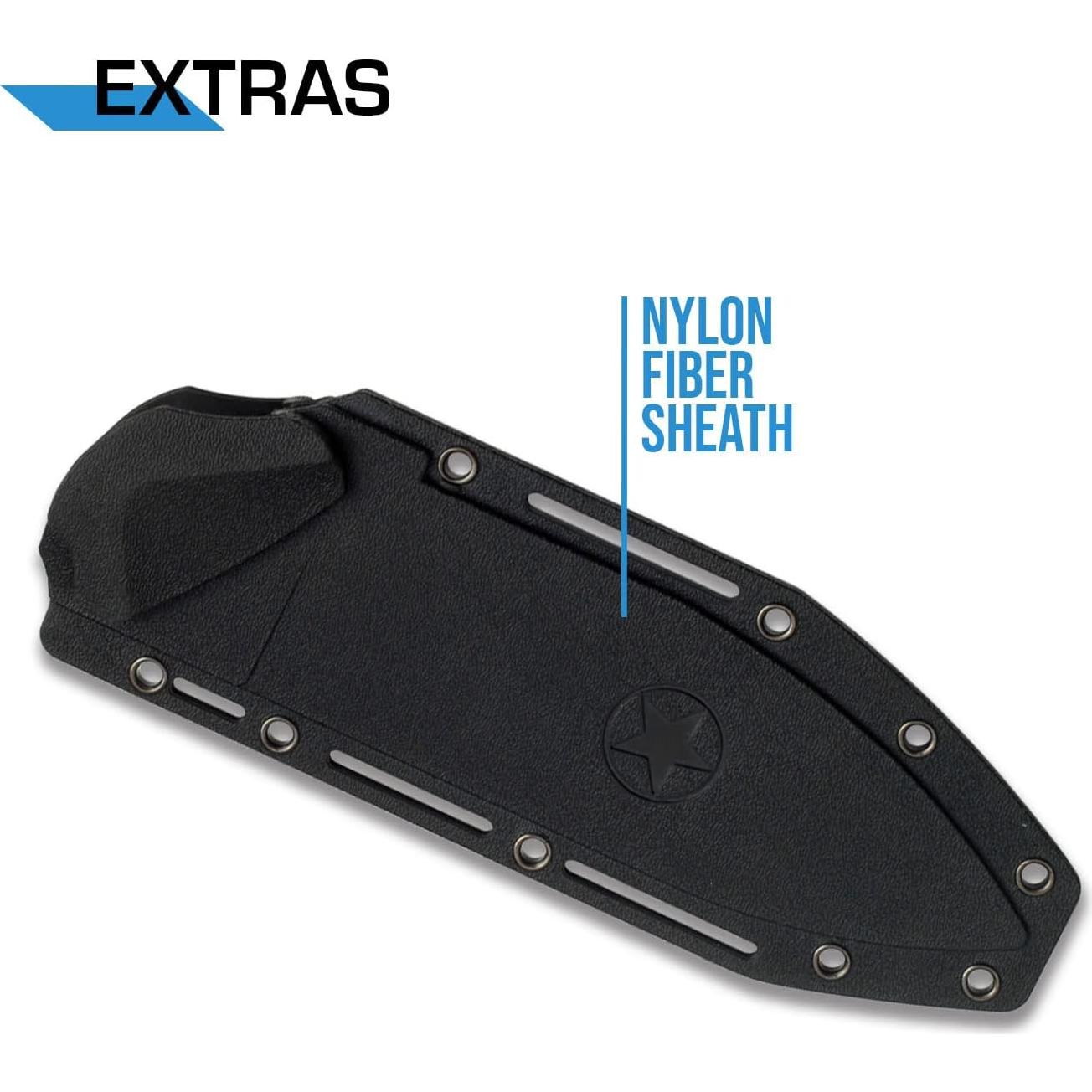 Cuchillo de Caza MTech USA MT-20-12 Bowie 25.4 cm Acero Inoxidable