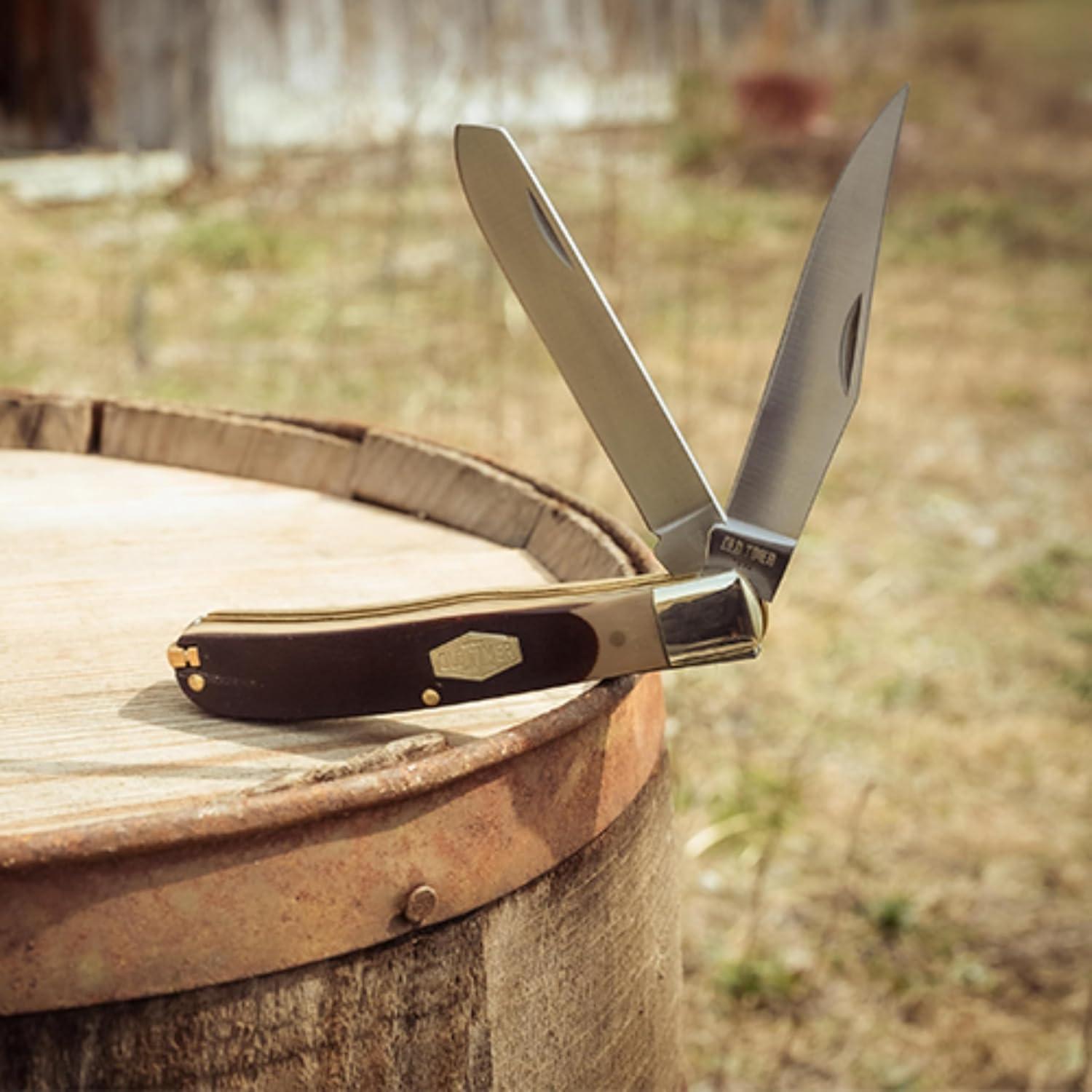 Cuchillo de bolsillo Old Timer 96OT Trapper 18.8 cm EDC