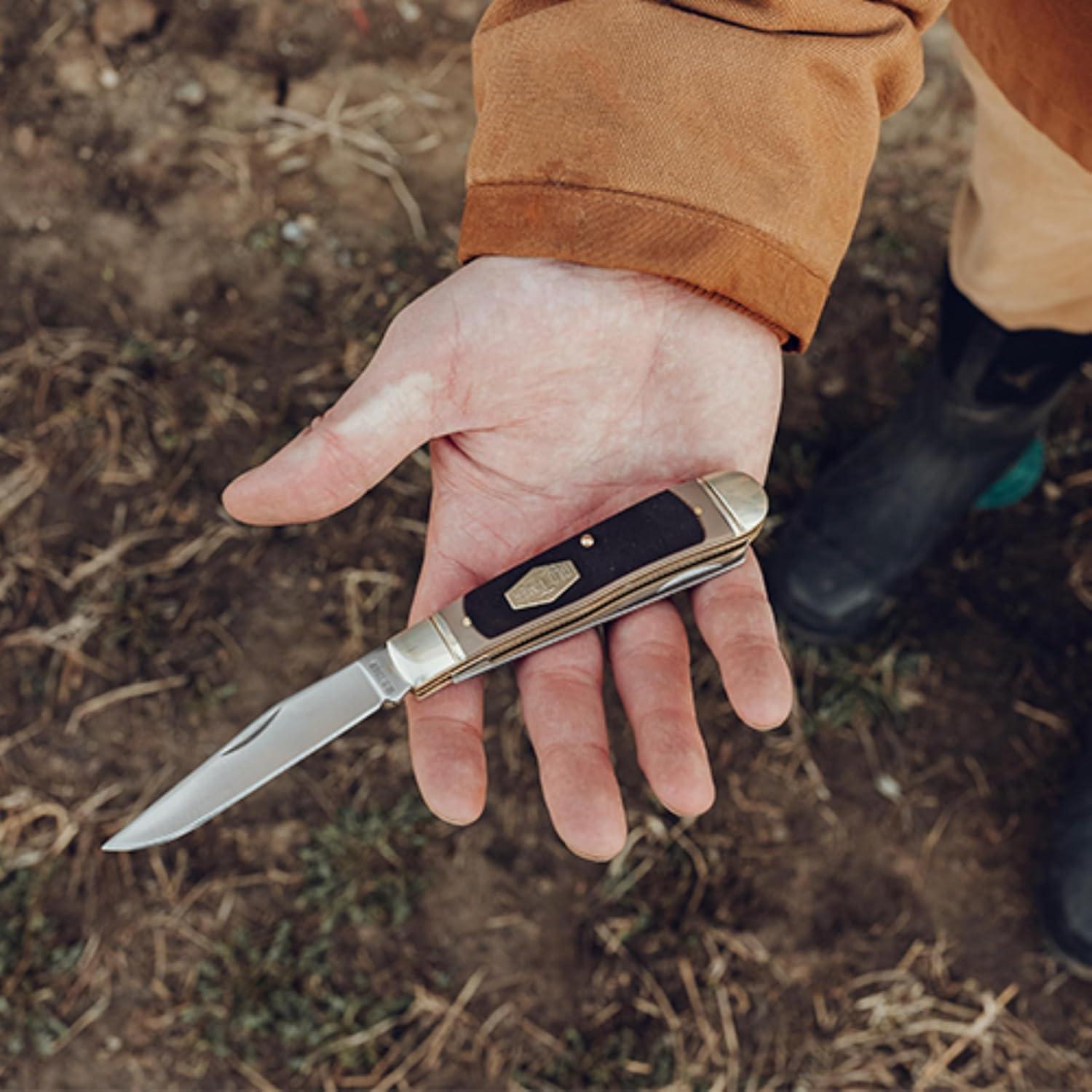 Cuchillo de bolsillo Old Timer 96OT Trapper 18.8 cm EDC
